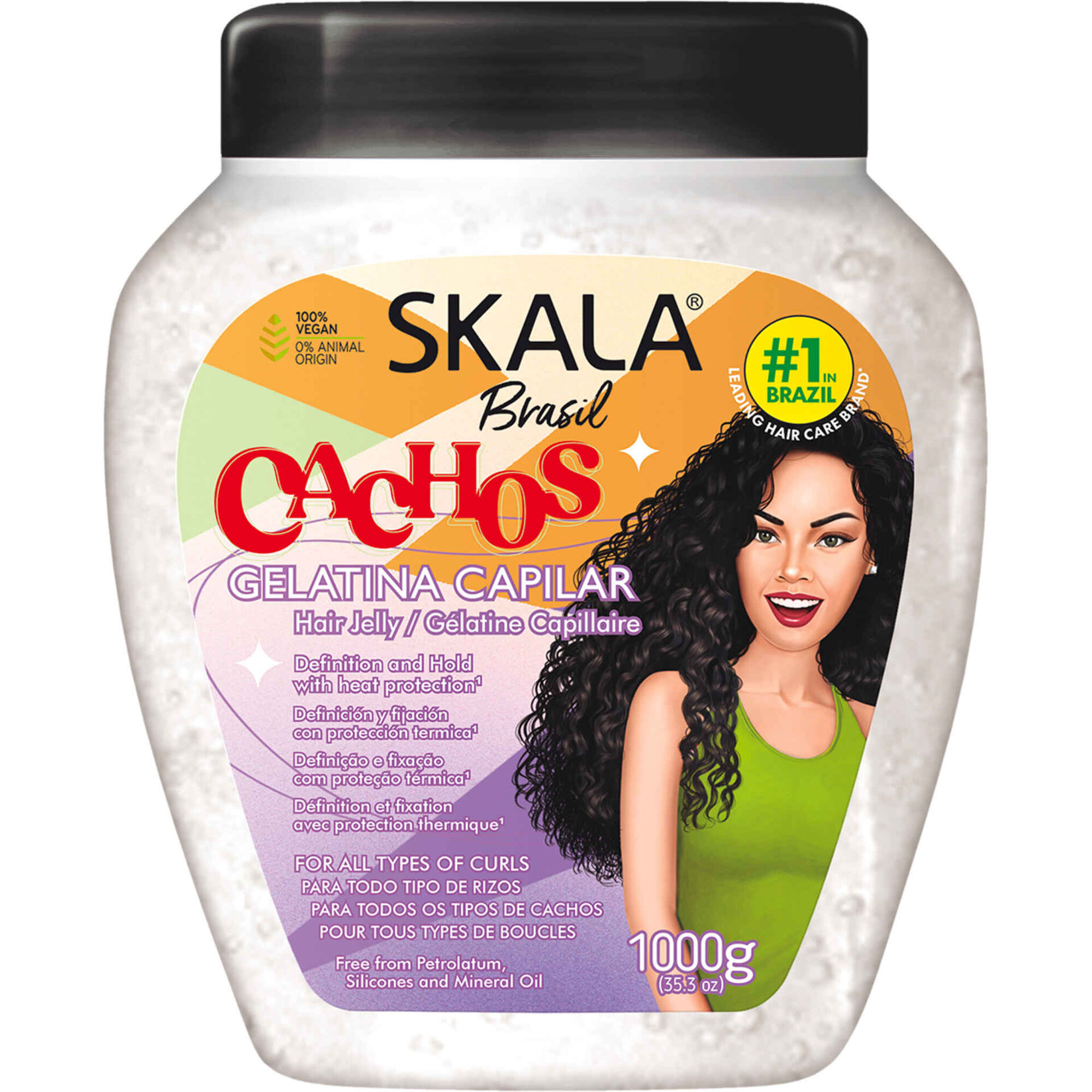Gelatina Capilar Cachos Skala