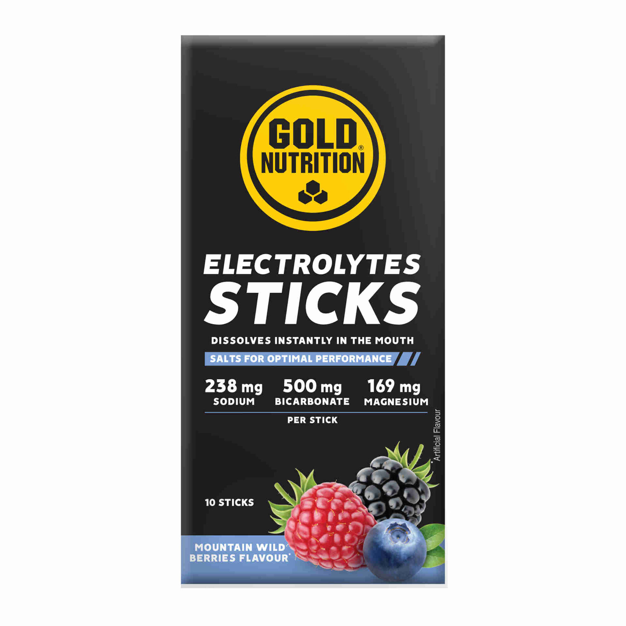 Eletr&oacute;litos Frutos Silvestres Gold Nutrition