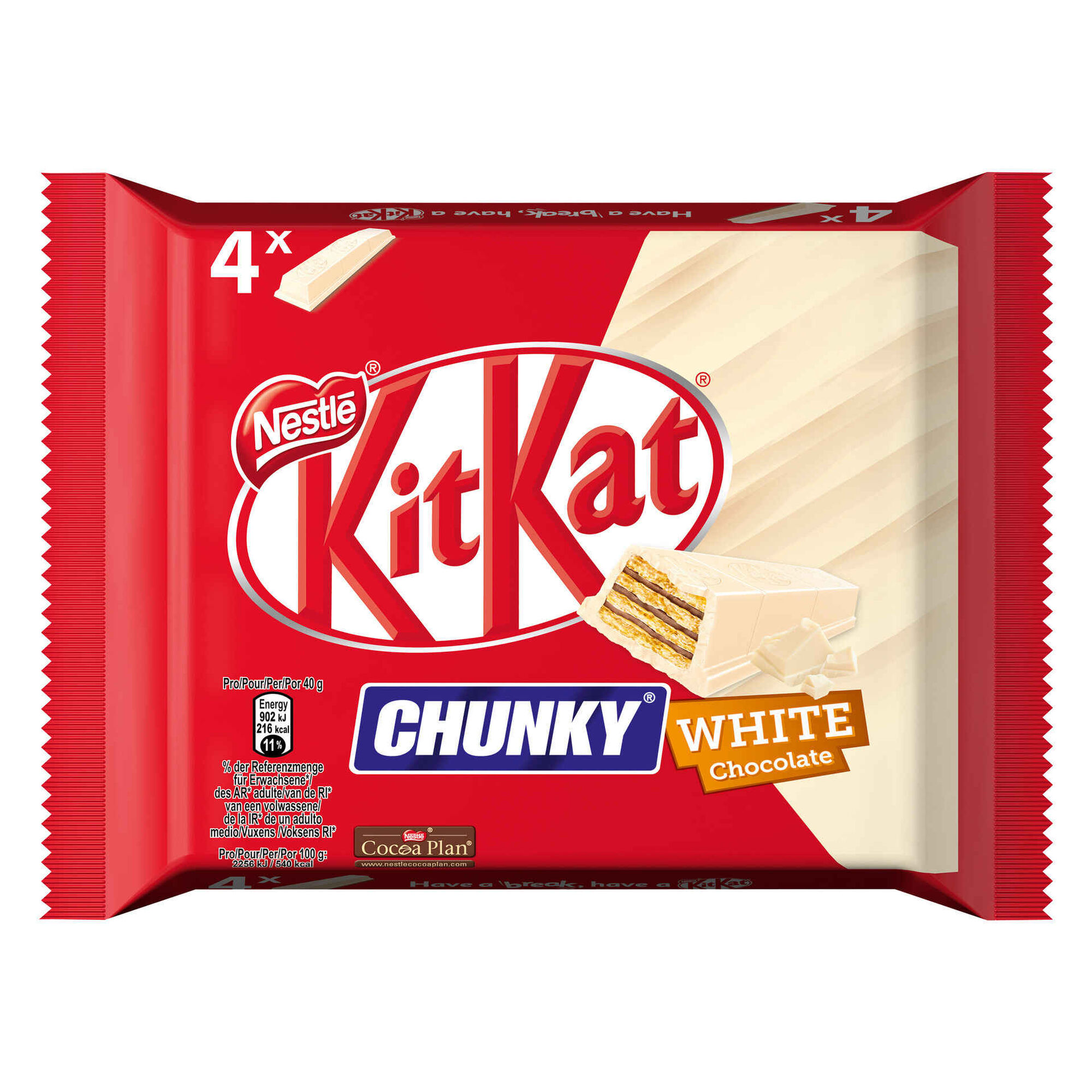 Snack de Chocolate KitKat Chunky White Snack de Chocolate KitKat Chunky White