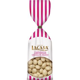 Am&ecirc;ndoas Chocolate Branco Lacasa