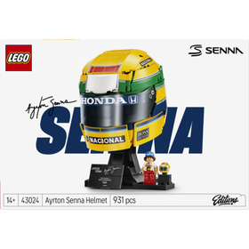 LEGO - Capacete de Ayrton Senna F&oacute;rmula 1 - 43024