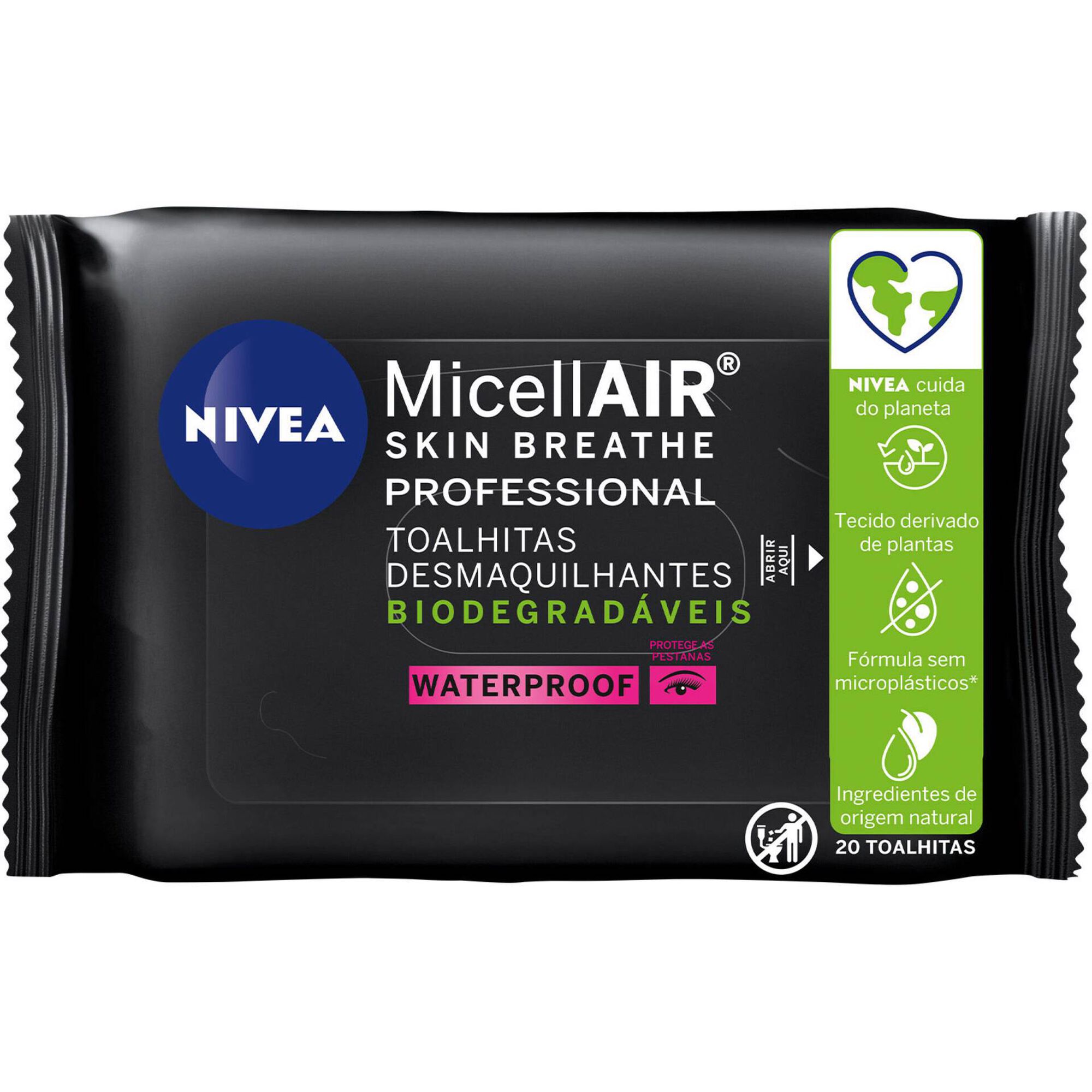 Toalhitas Desmaquilhantes Micellair Professional