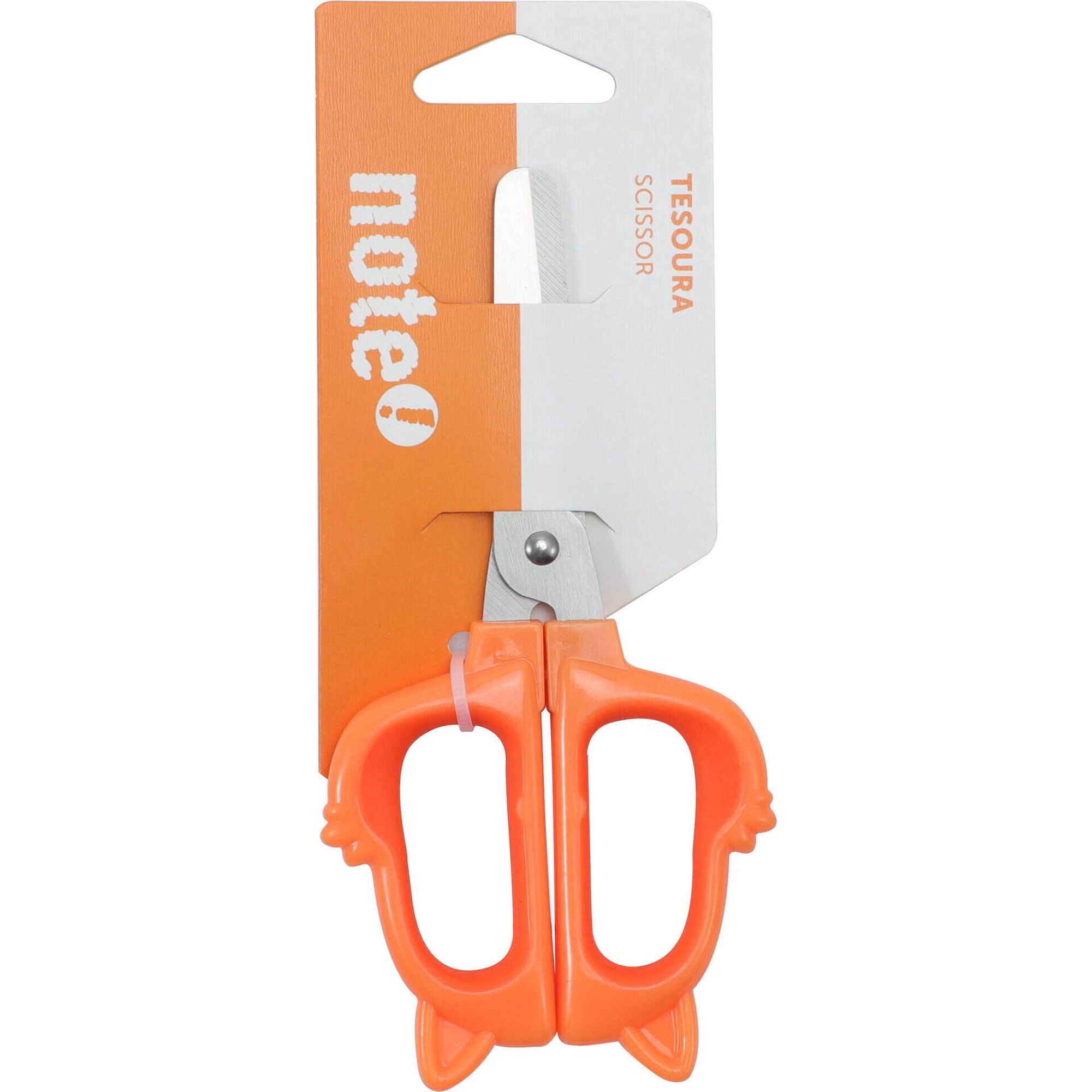 Tesoura Fun Animais (várias cores)