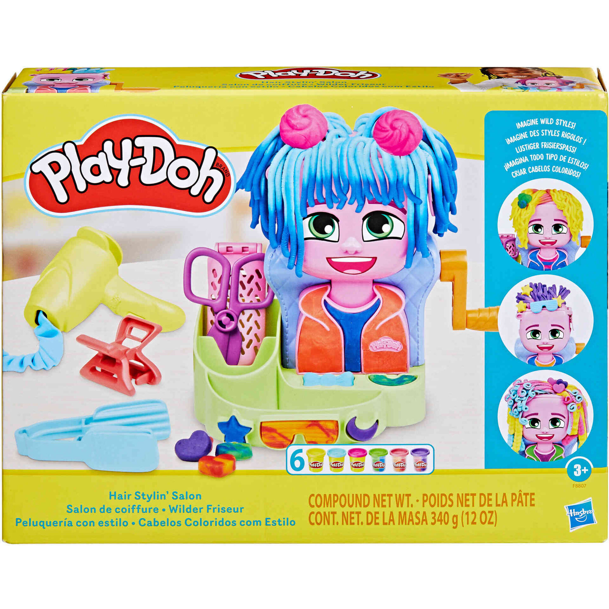 Play-Doh - Cabelos Coloridos com Estilo