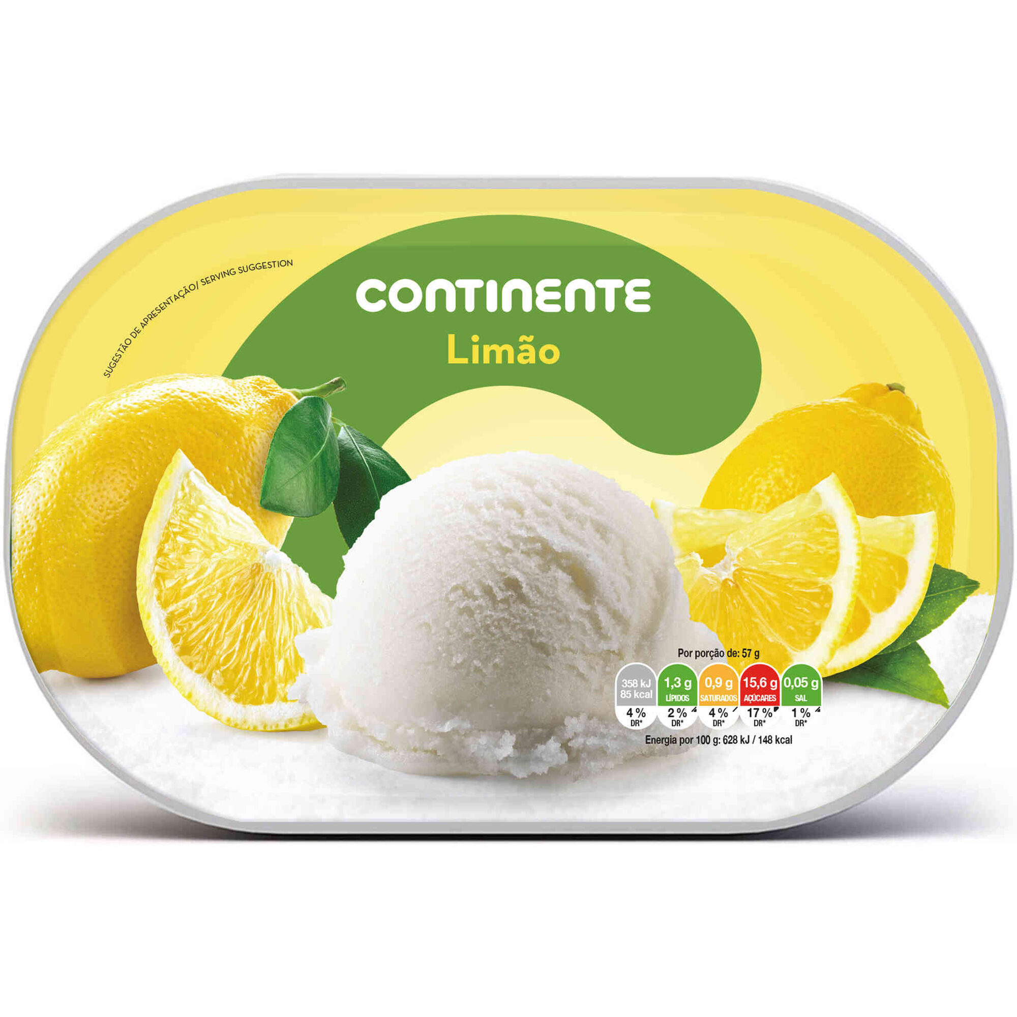Sorbet Limão sem Lactose Sorbet Limão sem Lactose