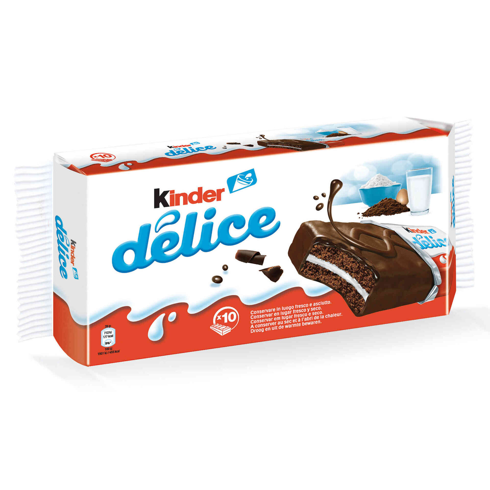 Snack de Chocolate Kinder Délice