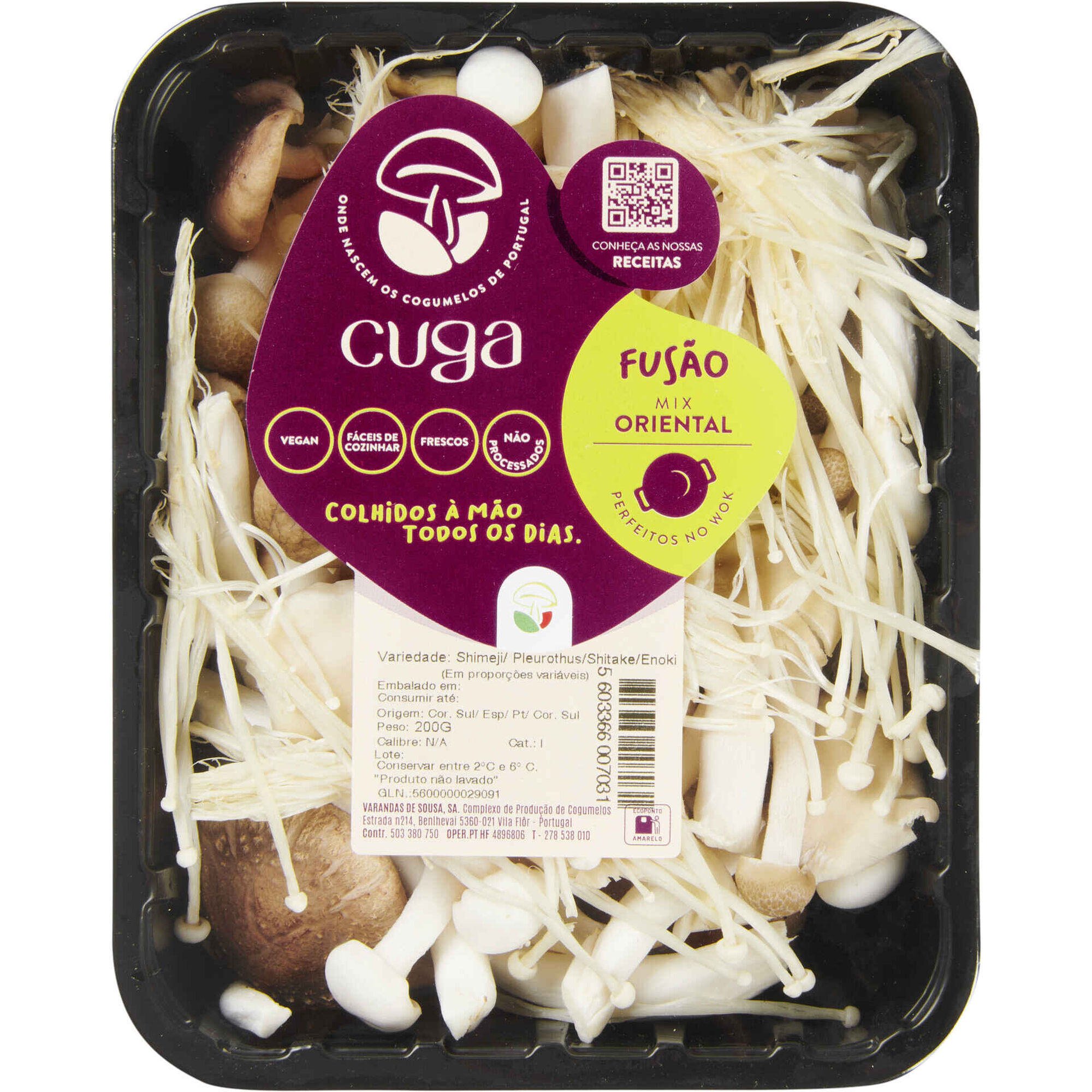 Mix Cogumelos Oriental