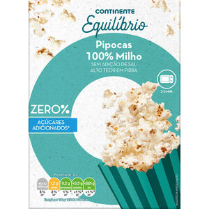 Pipocas Micro-ondas Continente Equilíbrio