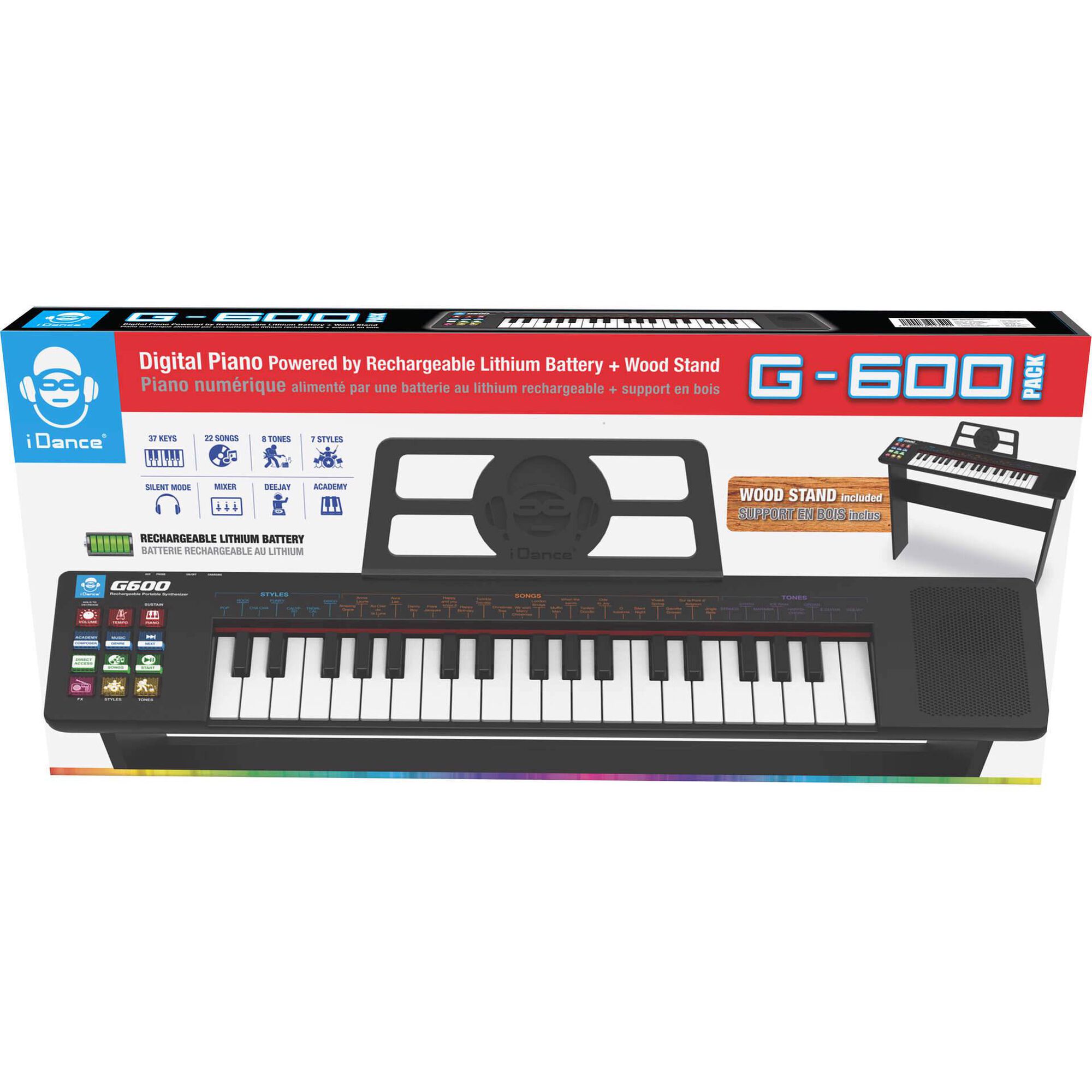 Piano Eletrónico de Chão