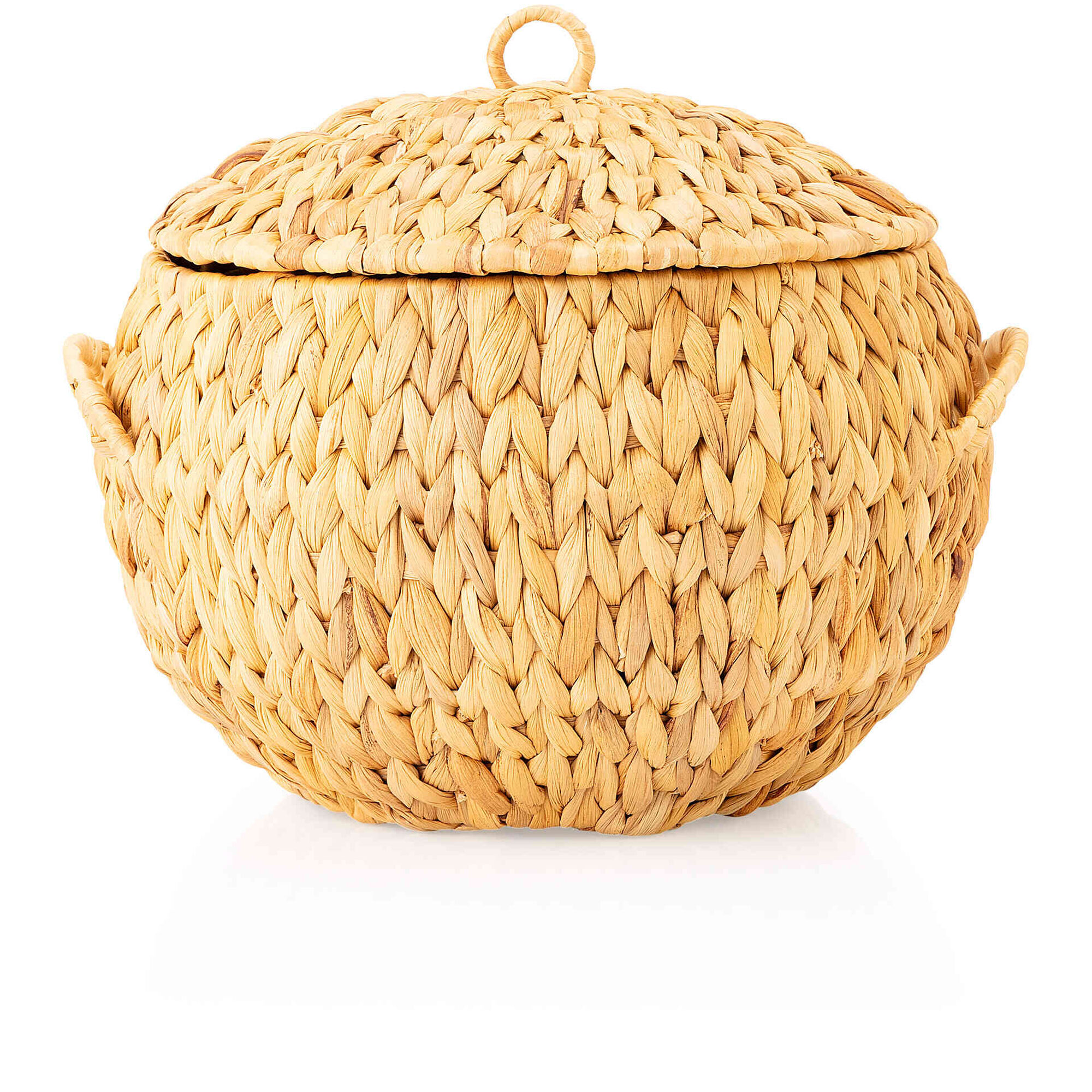 Cesto 26cm com Tampa Seagrass Cesto 26cm com Tampa Seagrass