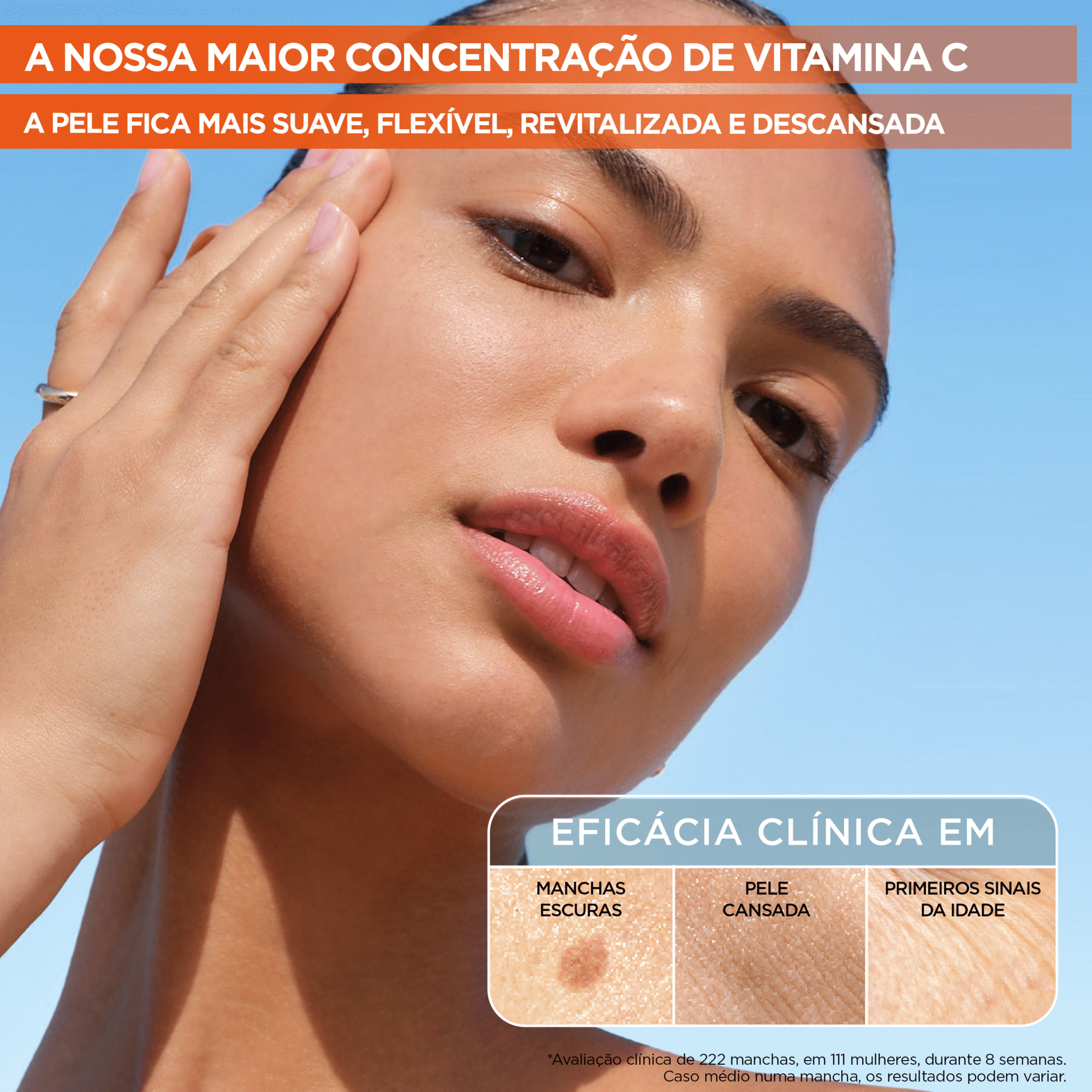 S&eacute;rum Facial Noite Vitamina C Garnier Skin Active