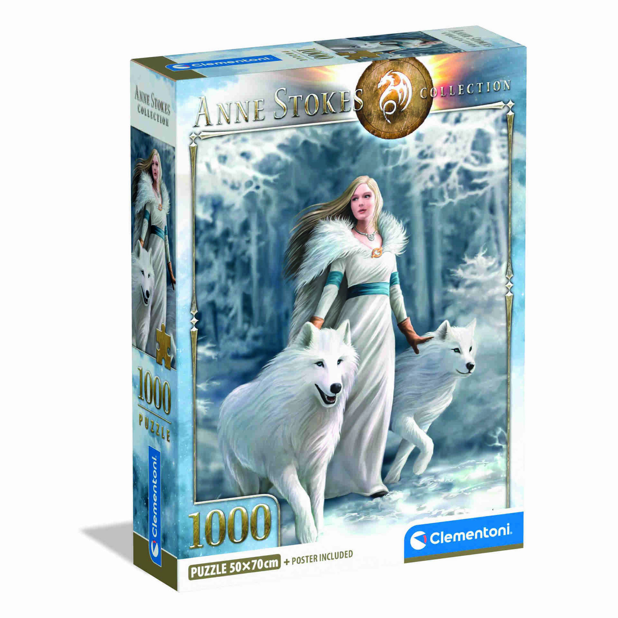 Puzzle Anne Stokes Winter Guardians 1000 Peças