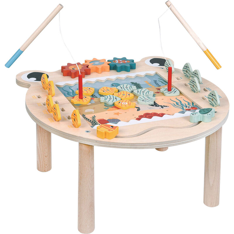 Zoko Play to Grow - Mesa de Atividades de Madeira