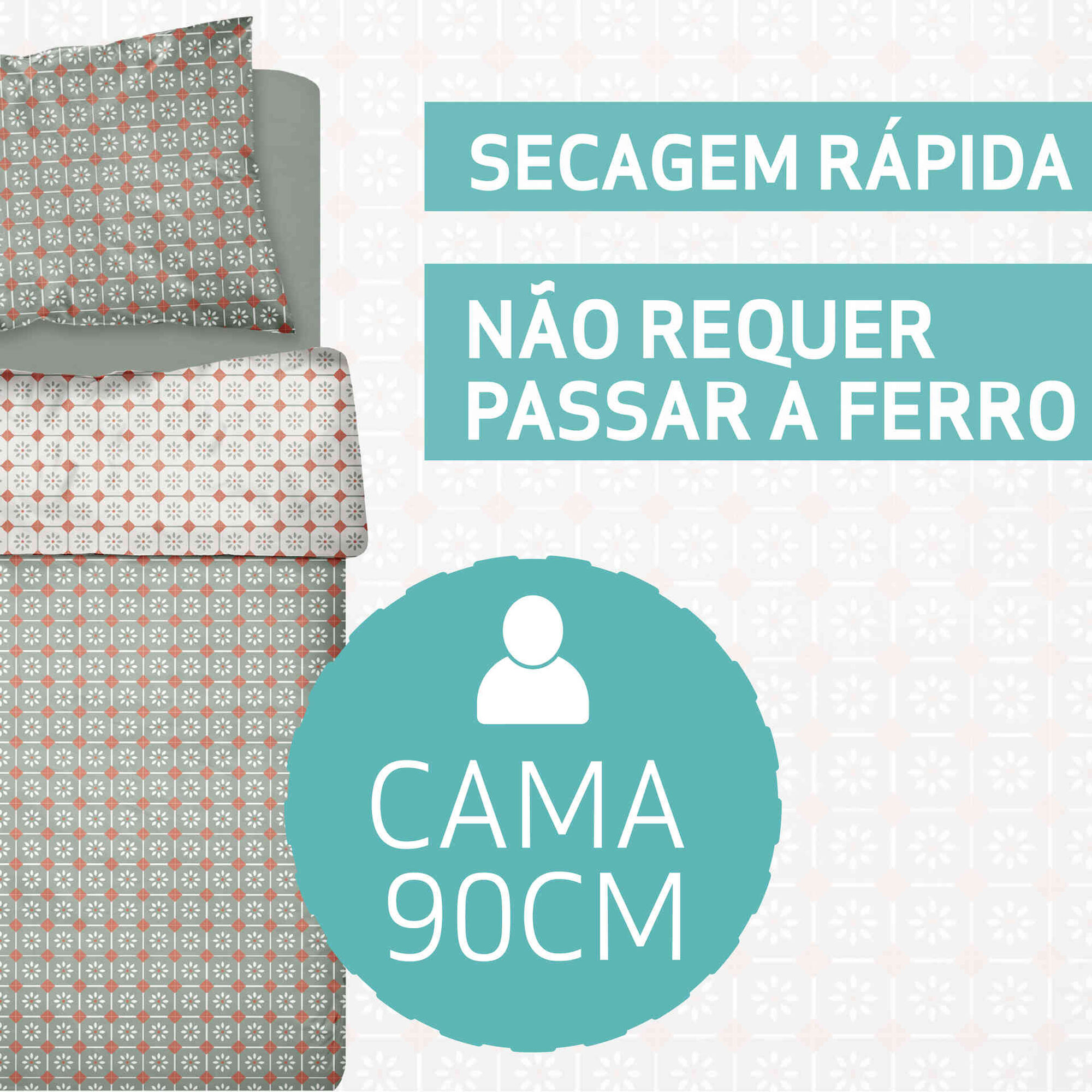Conjunto Lençóis Microfibra
