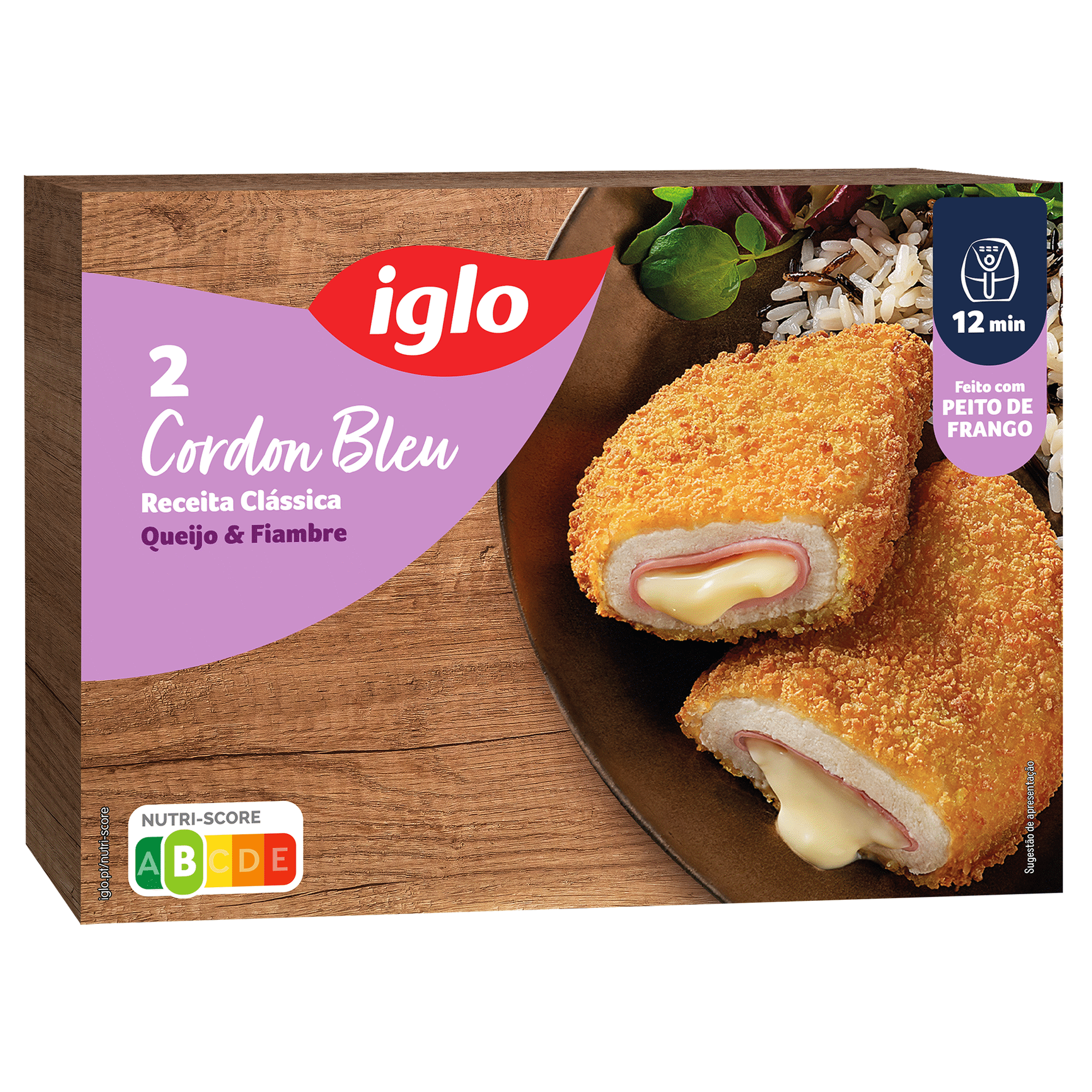 Crocante de Frango Cordon Bleu Iglo