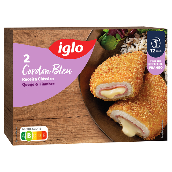 Crocante de Frango Cordon Bleu Iglo