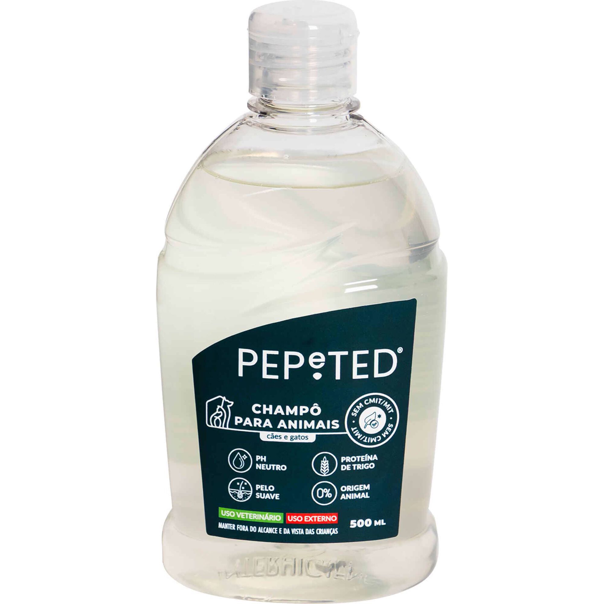 Champ&ocirc; para C&atilde;o e Gato Uso Frequente Pepeted