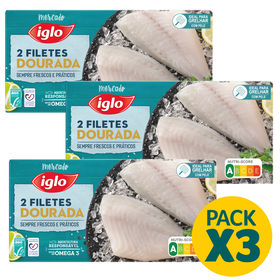 Filetes de Dourada ASC Ultracongelada