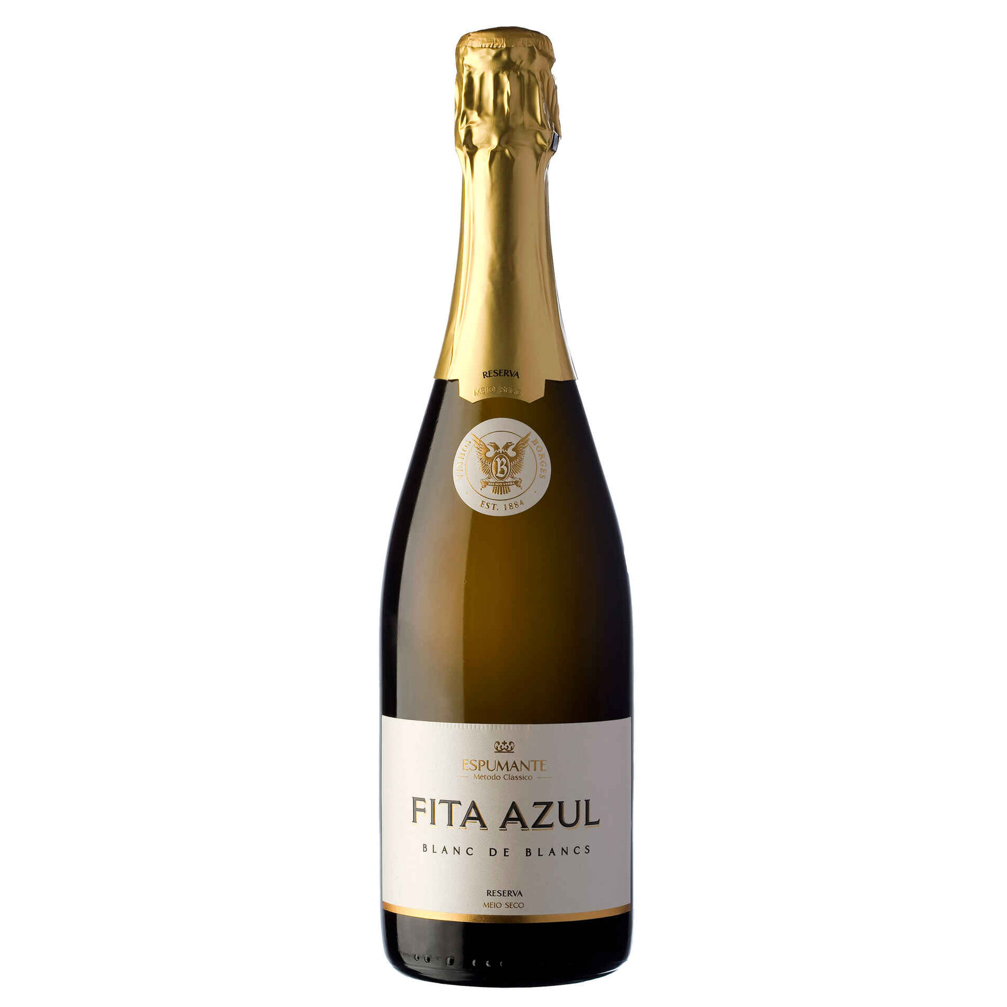 Espumante Fita Azul Blanc De Blancs Reserva Meio Seco Branco