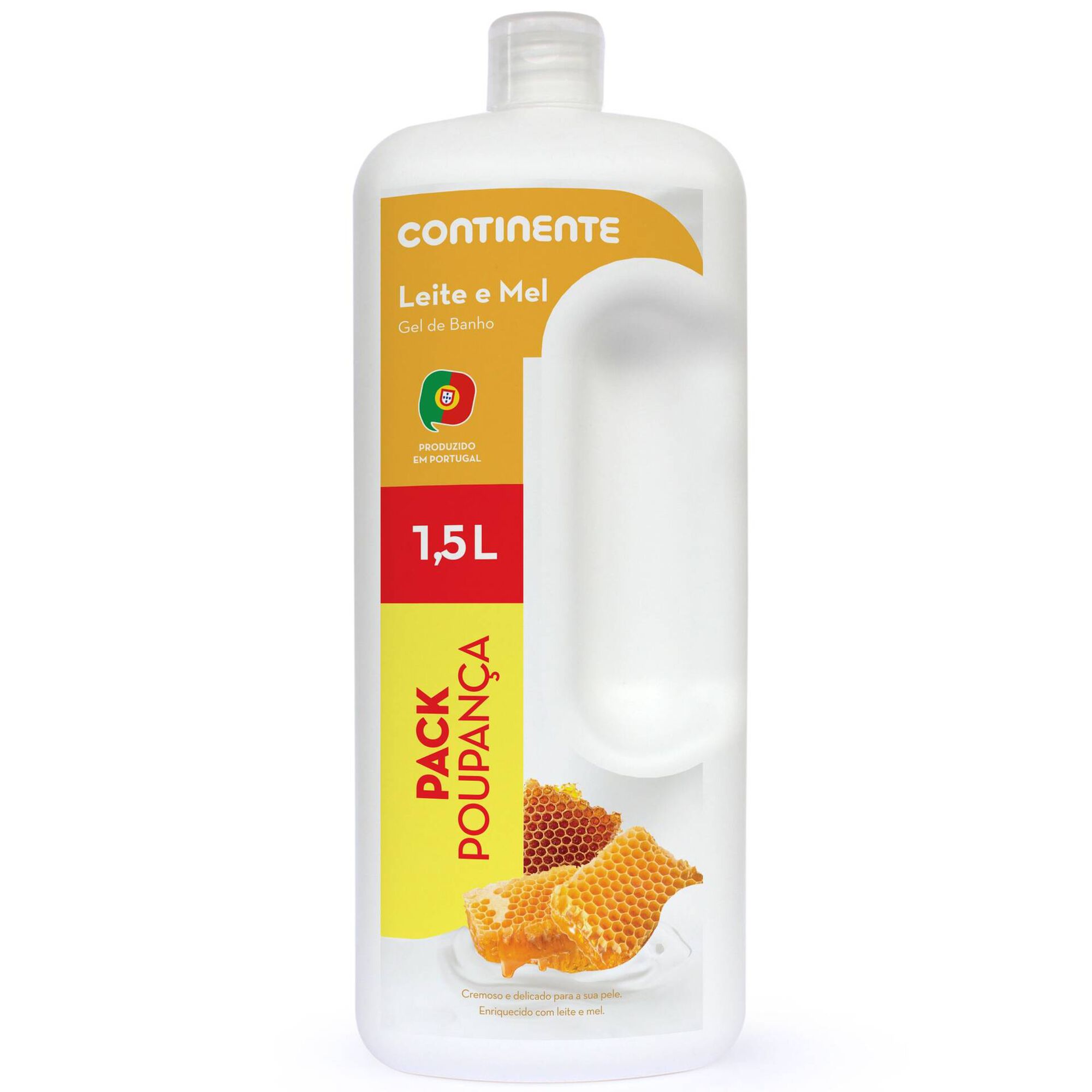 Gel de Banho Leite e Mel Pack Poupança