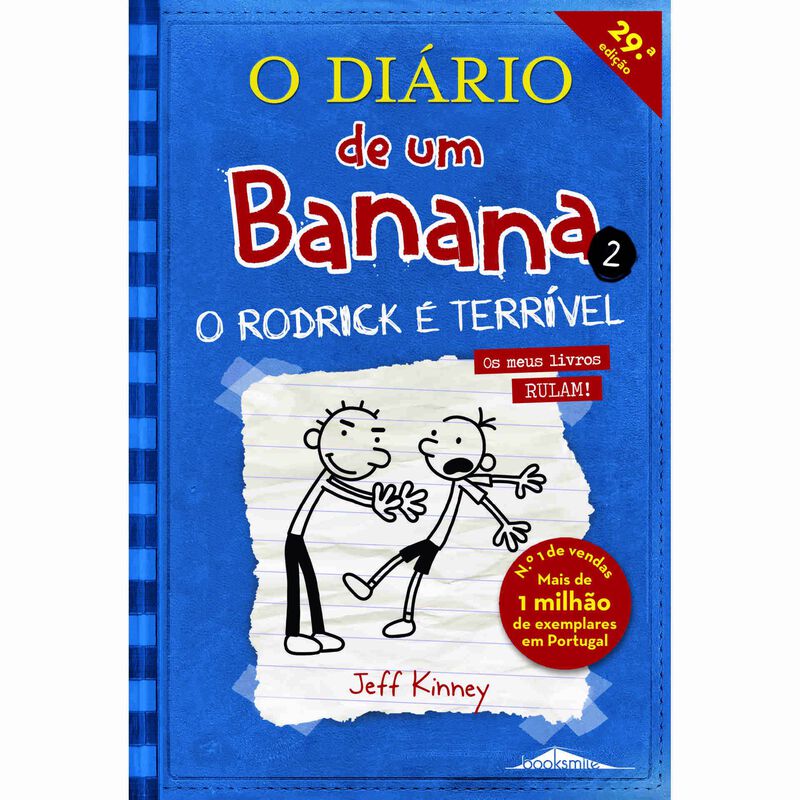 O Diário de um Banana 2 - O Rodrick é Terrível de Jeff Kinney