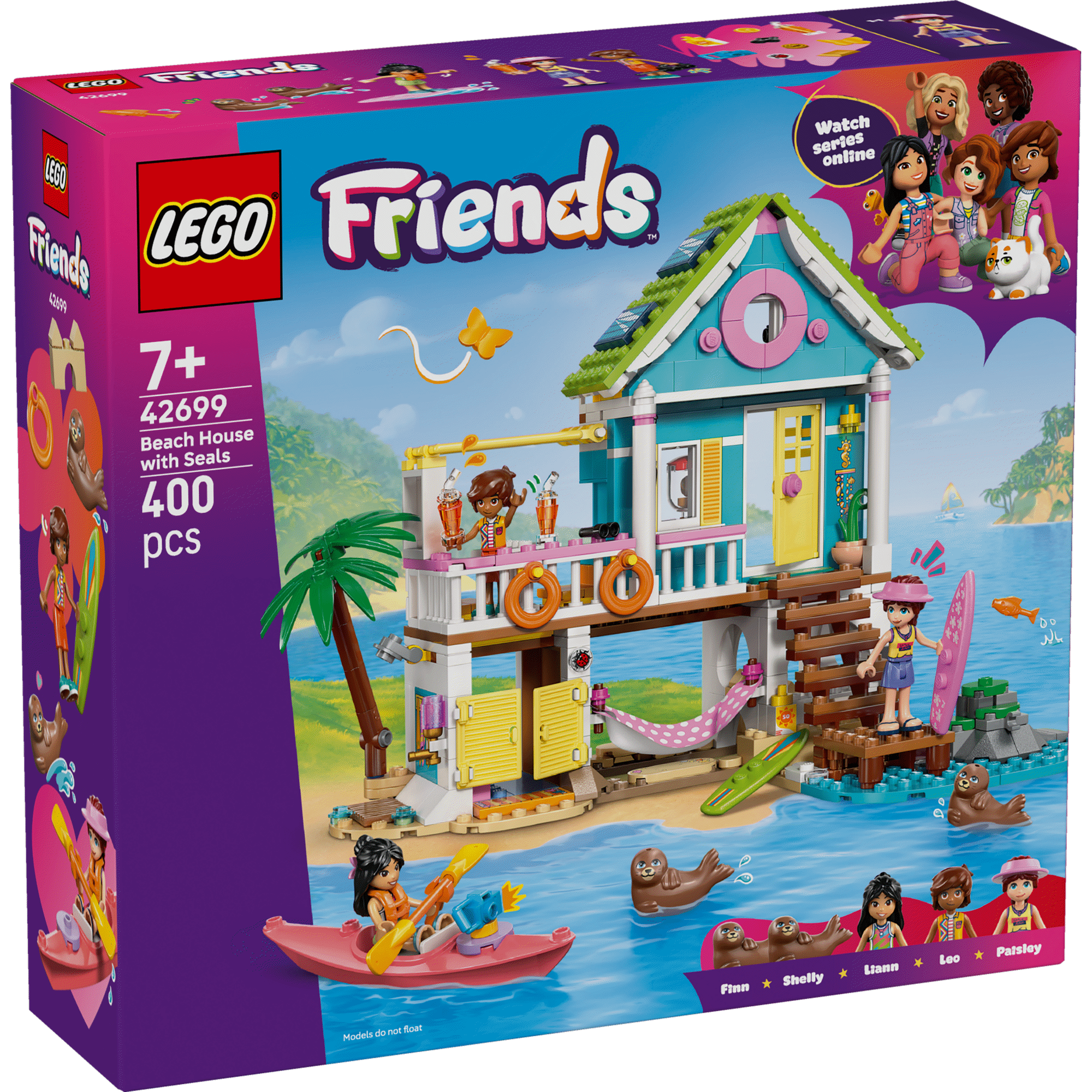 LEGO Friends - Casa da Praia com Focas - 42699