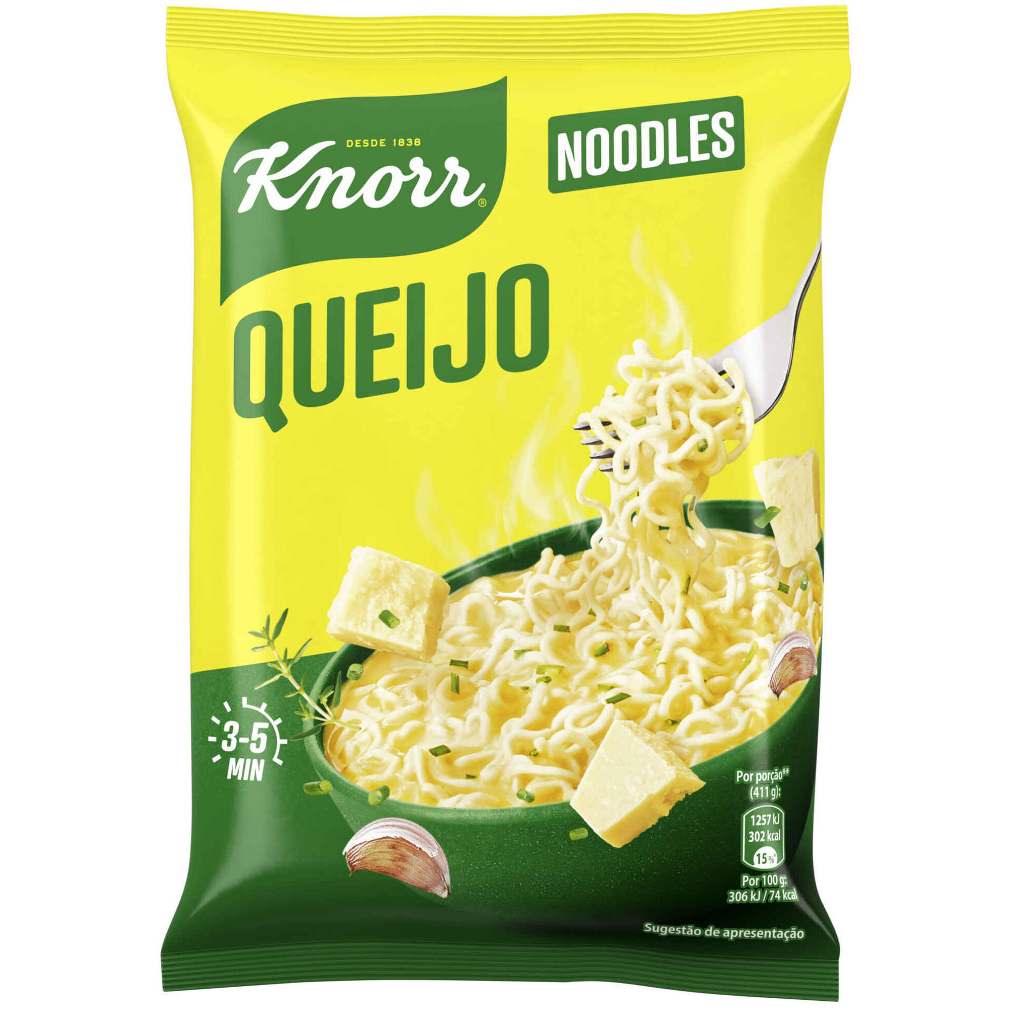 Noodles Atração de Queijo
