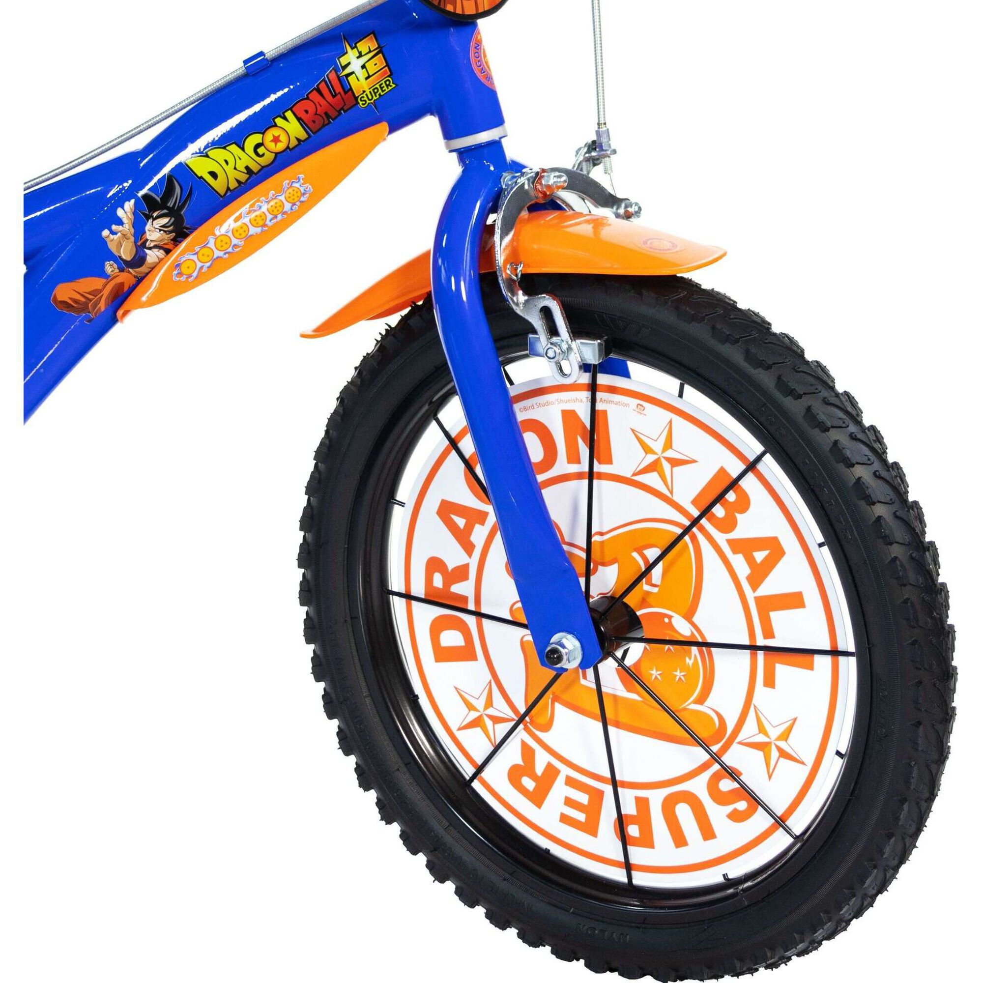 Bicicleta Crian&ccedil;a com Garrafa 14'' 4-6 Anos Dragon Ball
