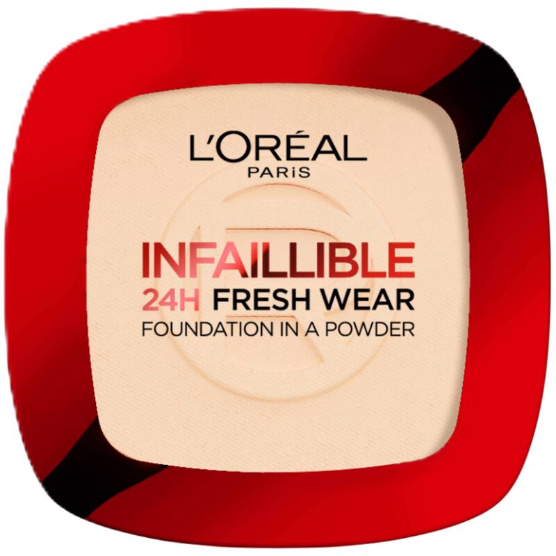 Base em Pó 2 em 1 Infaillible 24h Fresh Wear 20 Ivory L'Oréal Paris