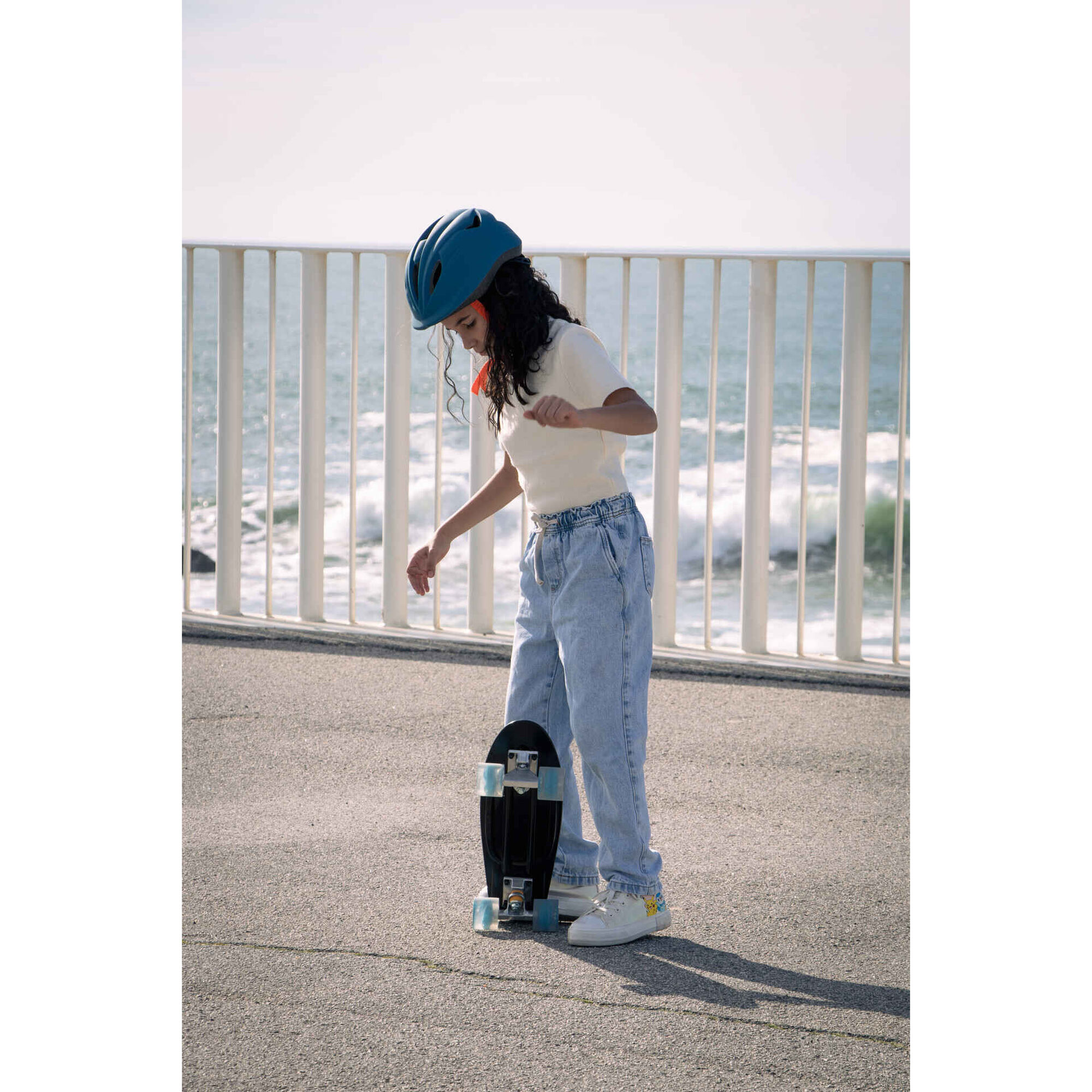 Mini Skate de Crian&ccedil;a Verde &Aacute;gua Berg