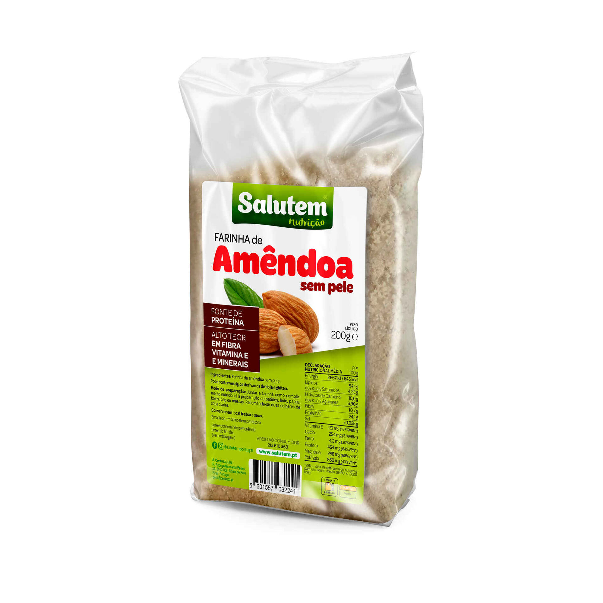 Farinha de Amêndoa sem Pele Farinha de Amêndoa sem Pele