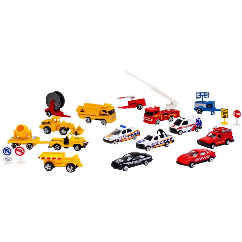 Zoko Speed Wheels - Pack 20 Carrinhos com Pista
