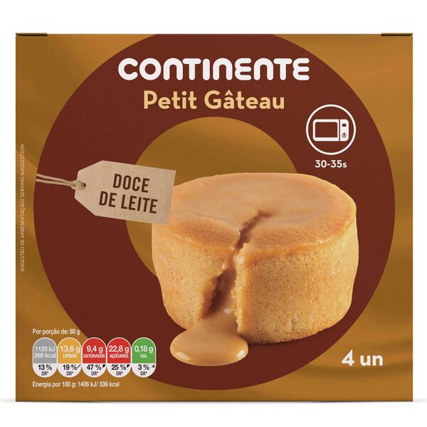 Petit Gâteau de Doce de Leite Continente