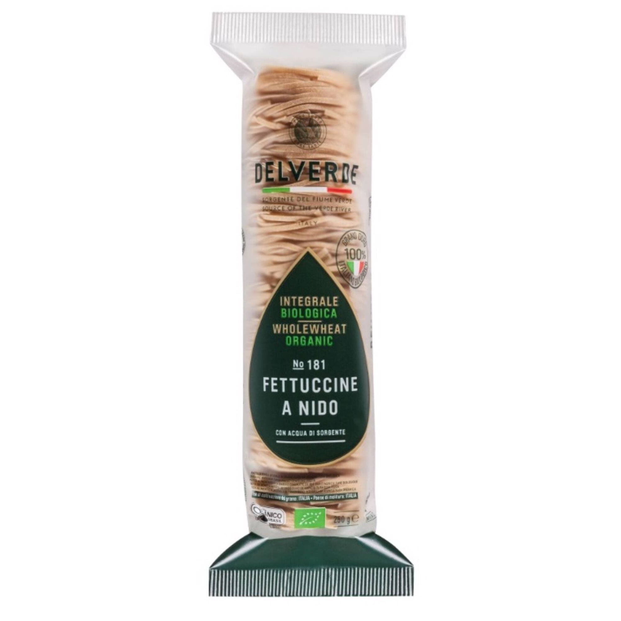 Massa Fettuccine Integral