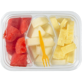 Salada de Abacaxi, Melão e Melancia Salada de Abacaxi, Melão e Melancia