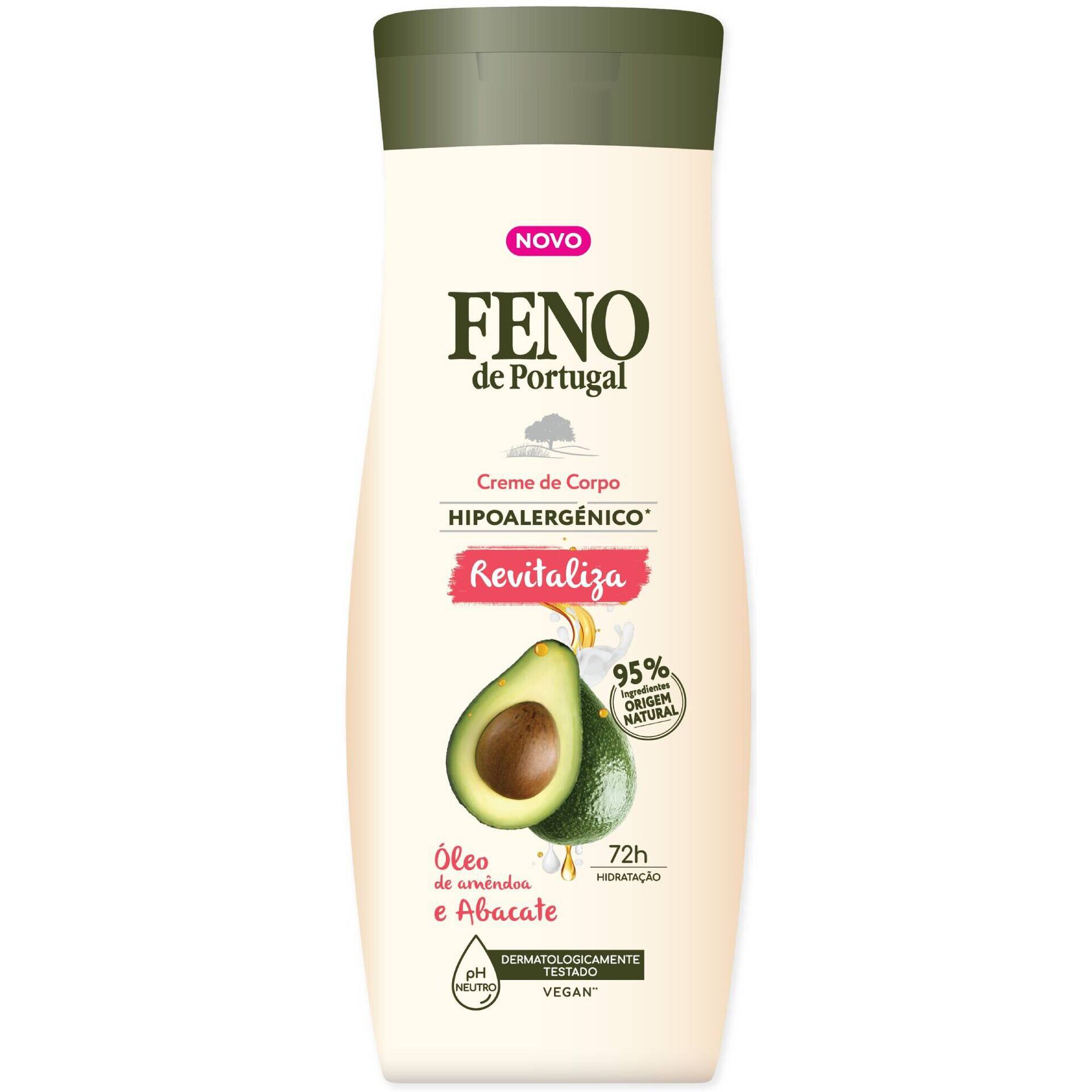 Creme Corpo Hipoalergénico Abacate