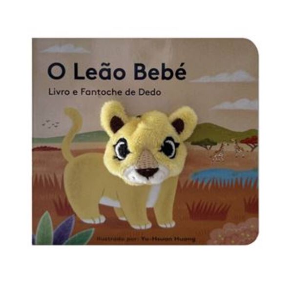 O Leão Bebé - Livro e Fantoche de Dedo