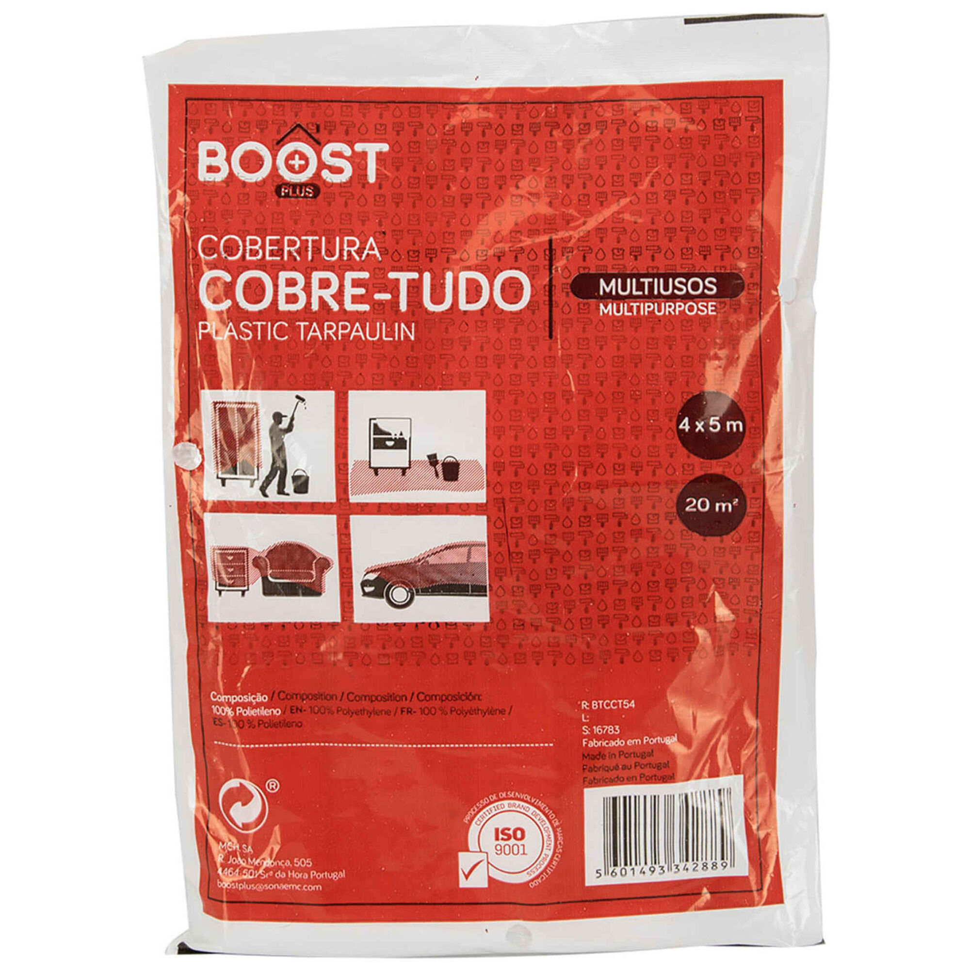 Cobertura Cobre-Tudo 5 x 4m