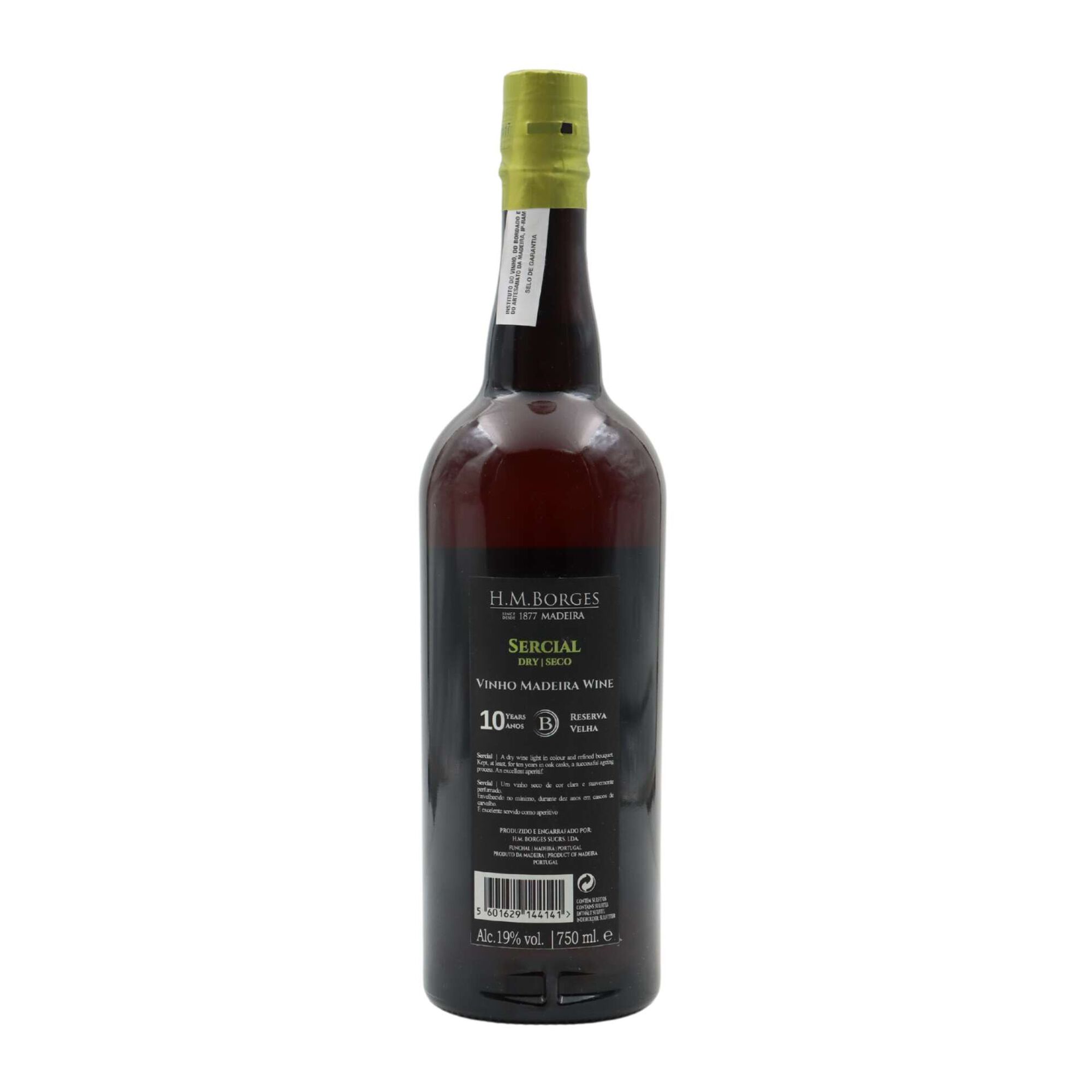 H. M. Borges Sercial 10 Anos Vinho da Madeira