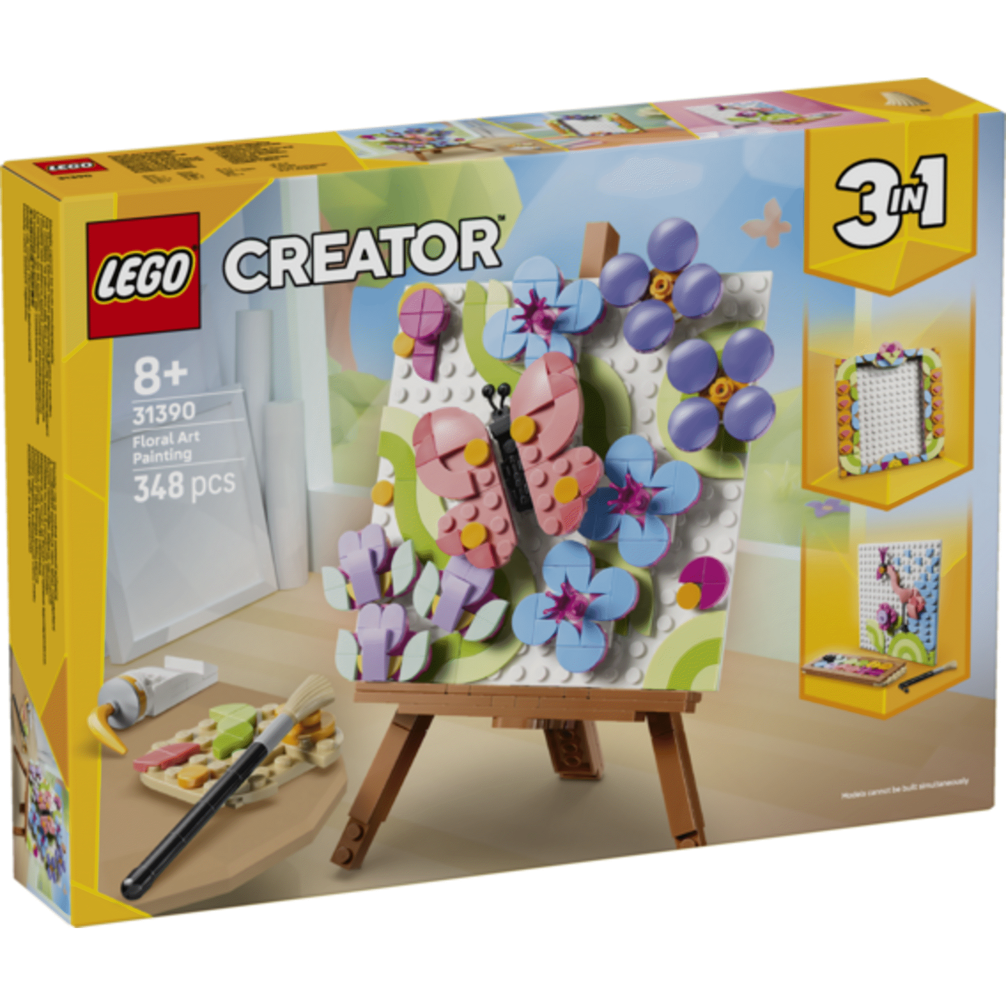 LEGO - Quadro de Decora&ccedil;&atilde;o com Arte Floral - 31390