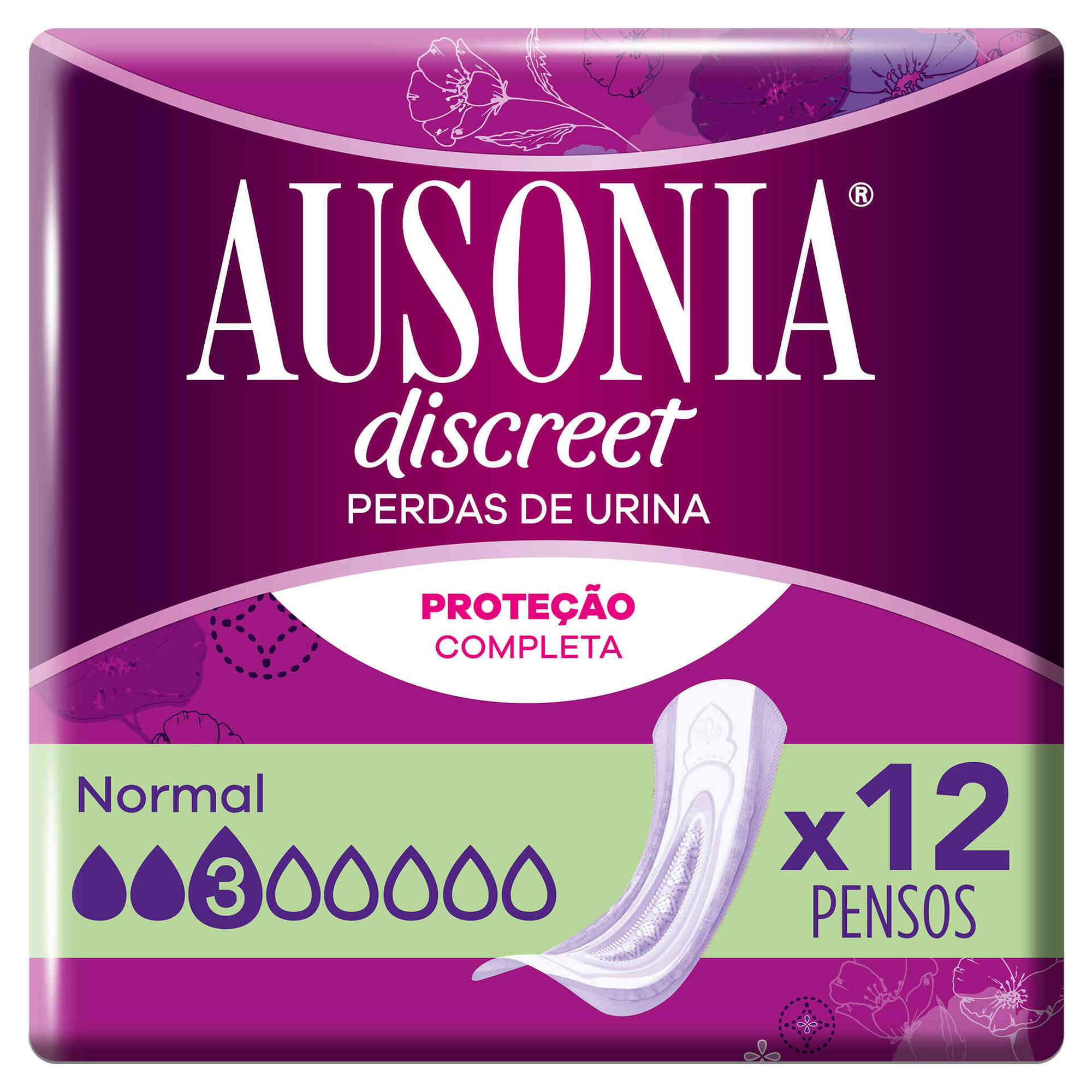 Pensos Incontinência Discreet Normal Pensos Incontinência Discreet Normal