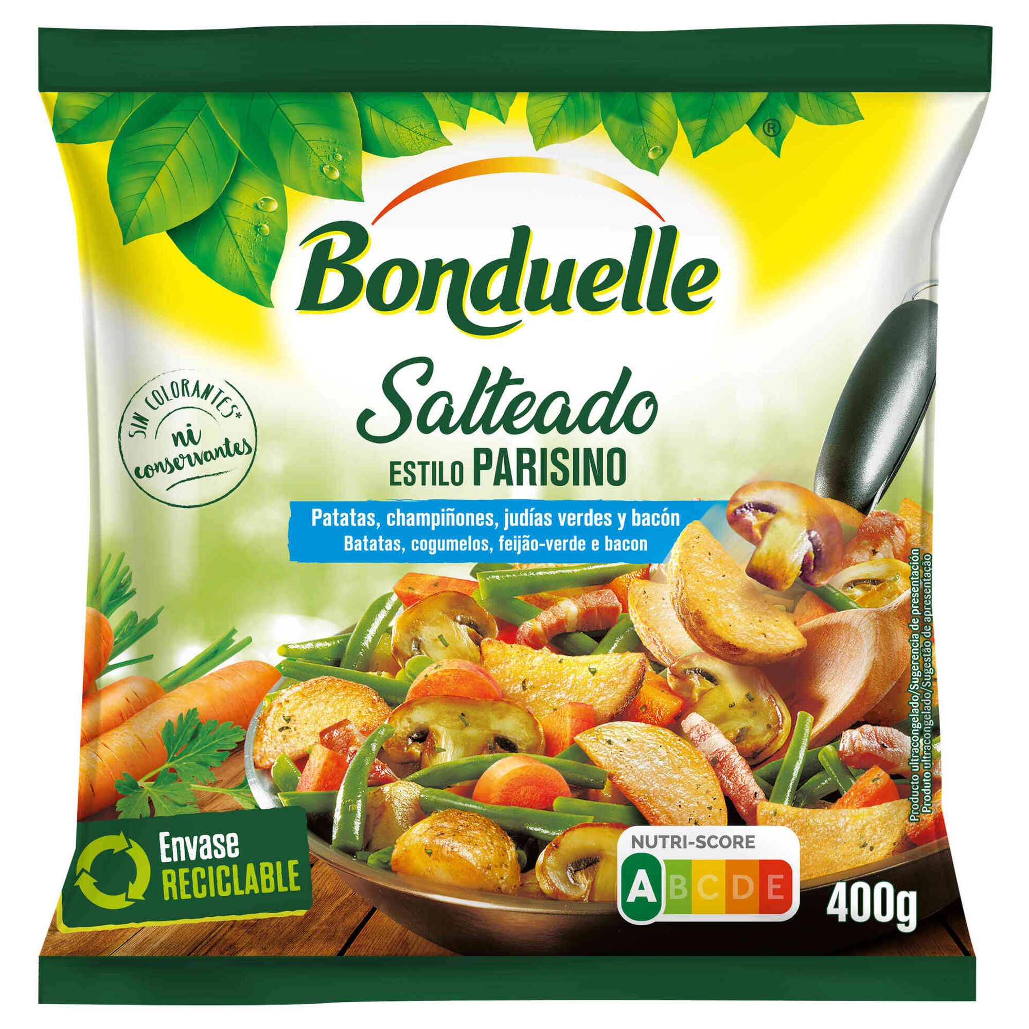 Salteado de Legumes Estilo Parisino
