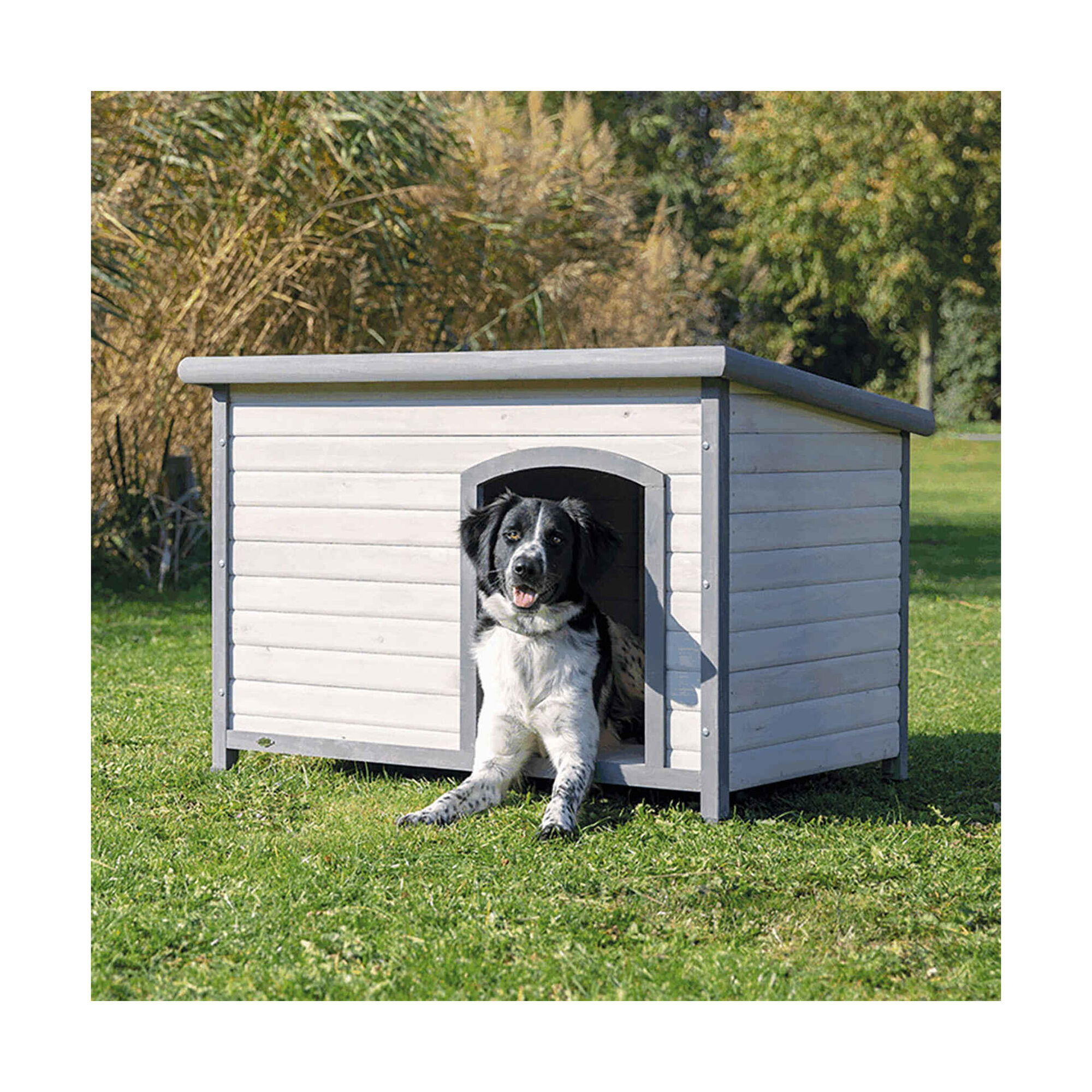 Casota para Cão Cinza Classic Casota para Cão Cinza Classic