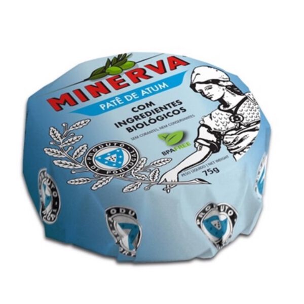 Patê de Atum com Ingredientes Biológicos Minerva
