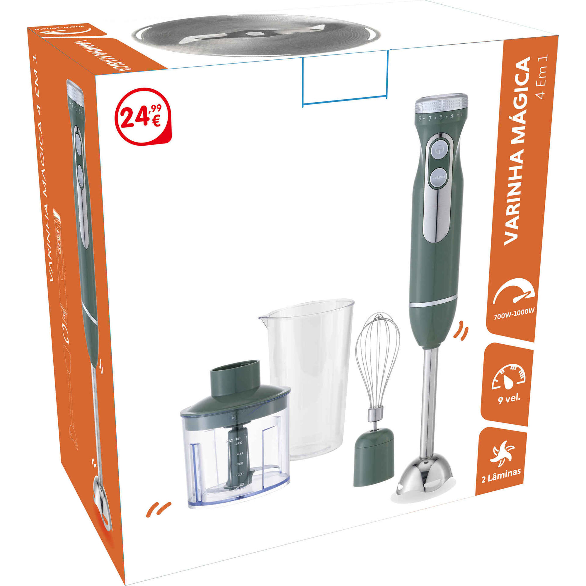 Varinha Mágica 4 em 1 700-1000W