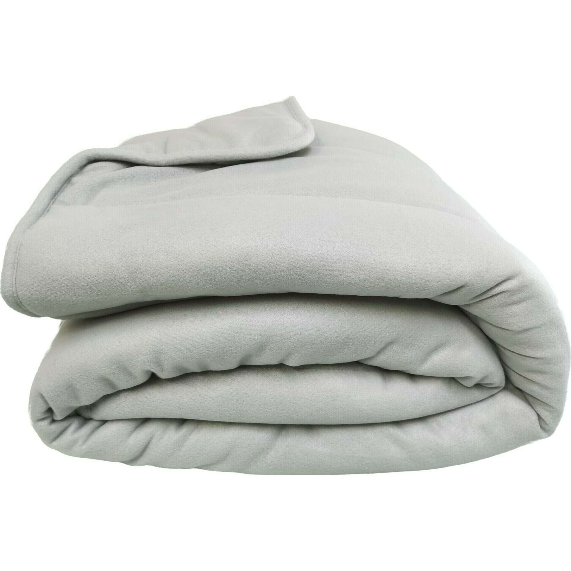 Edred&atilde;o Polar 200x220cm Liso Cinza Kasa