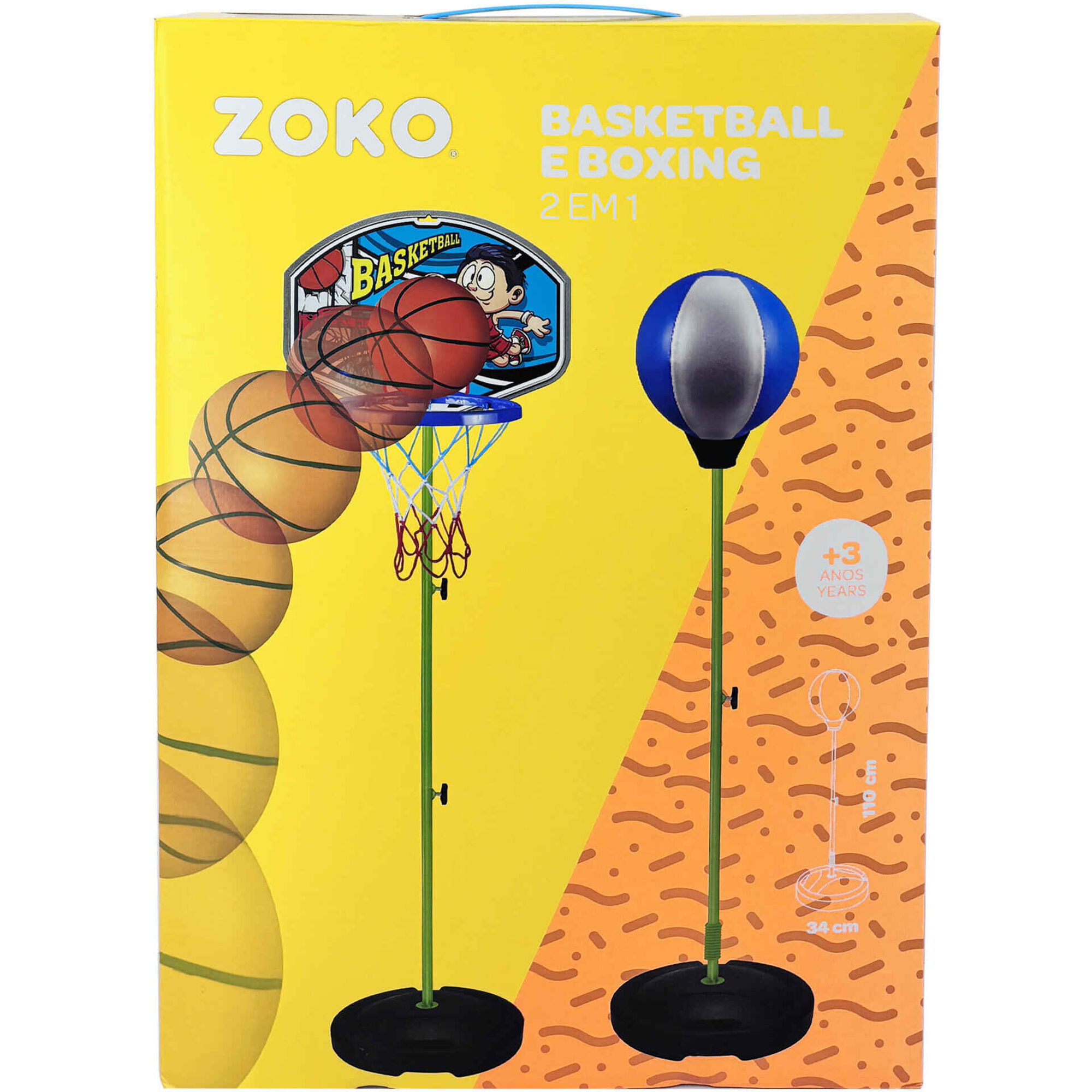 Zoko - Basketball e Boxing 2 em 1