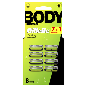 Recarga de L&acirc;minas Body + Intimate Gillette Labs