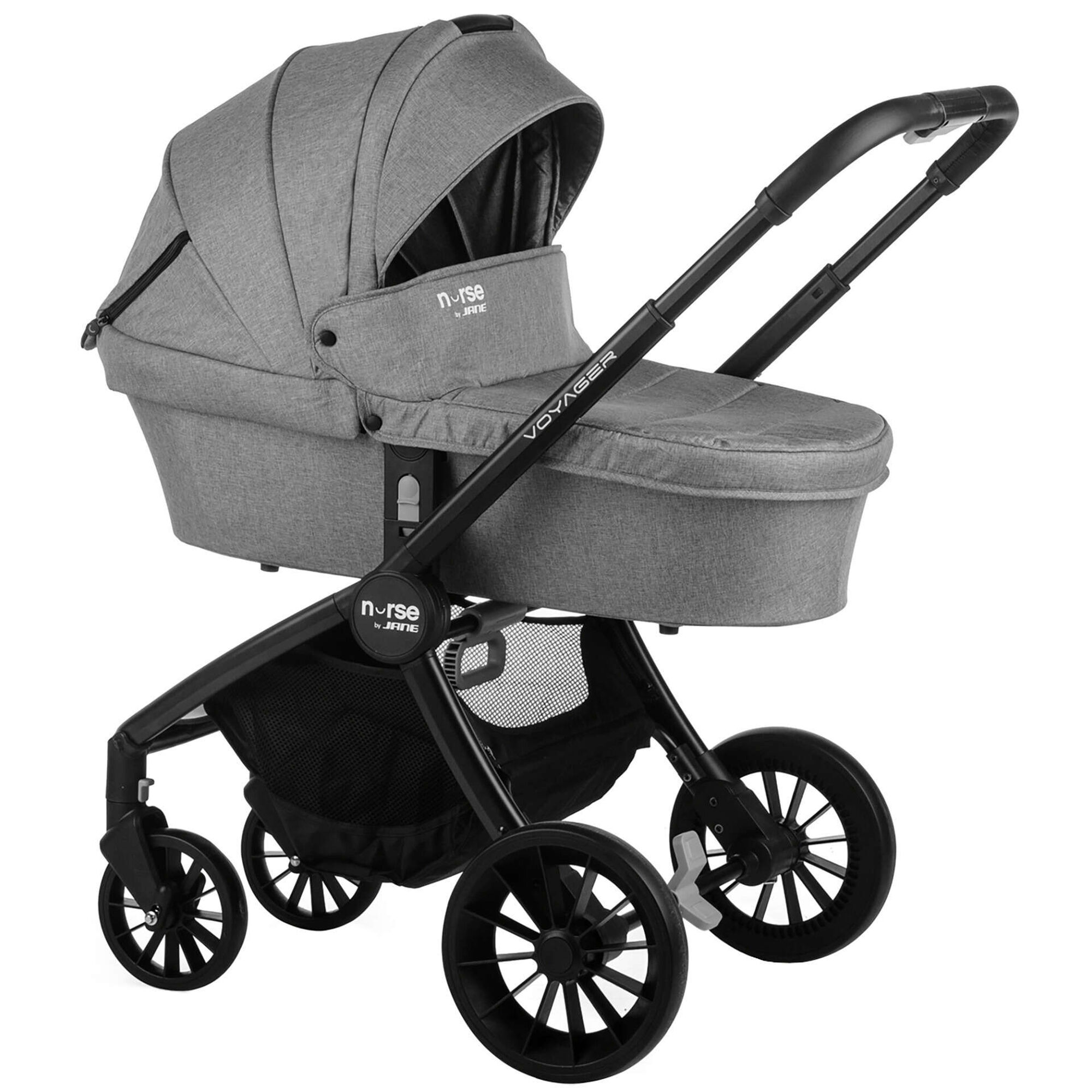 Carrinho Trio Cinza Voyager