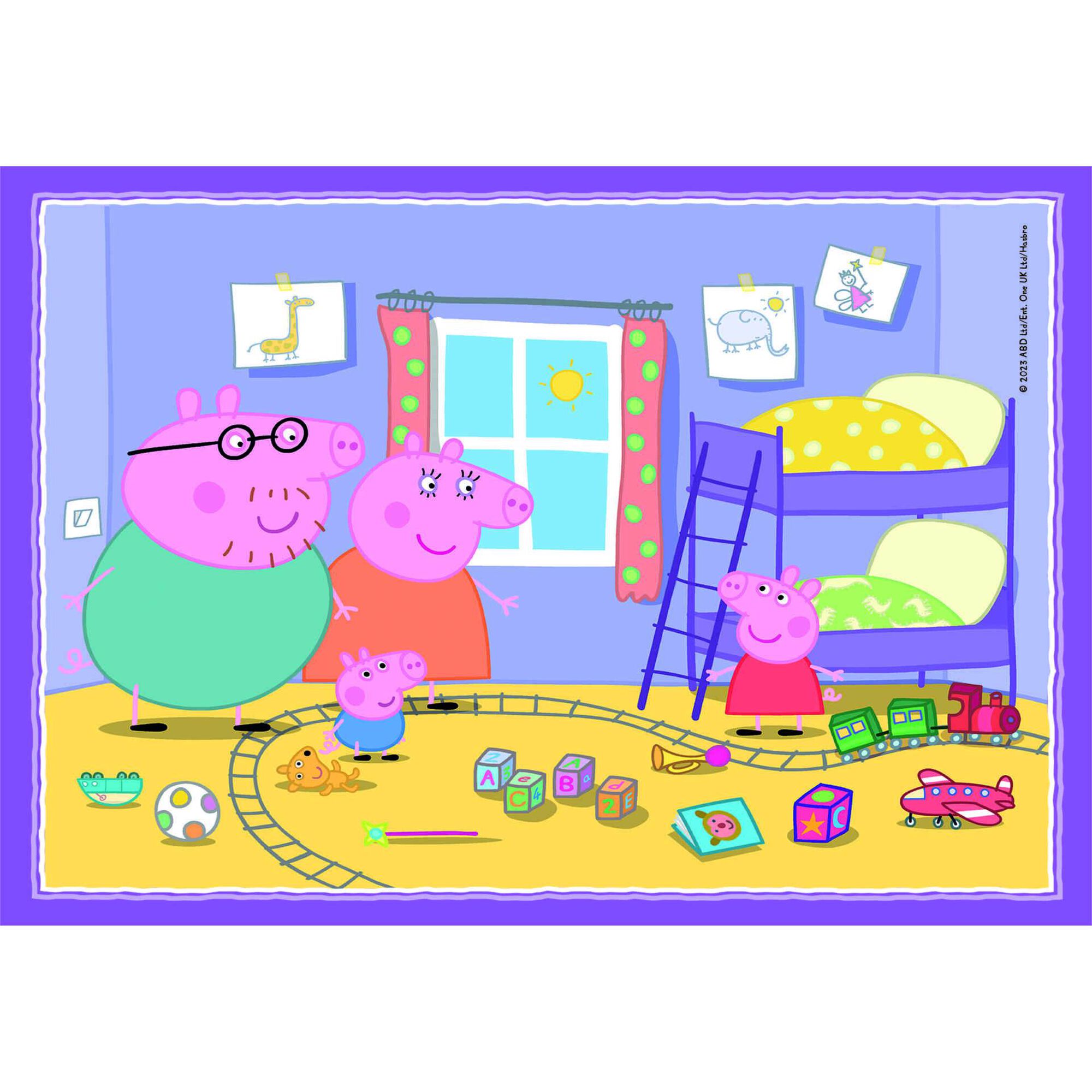 Puzzle 4 em 1 Peppa Pig